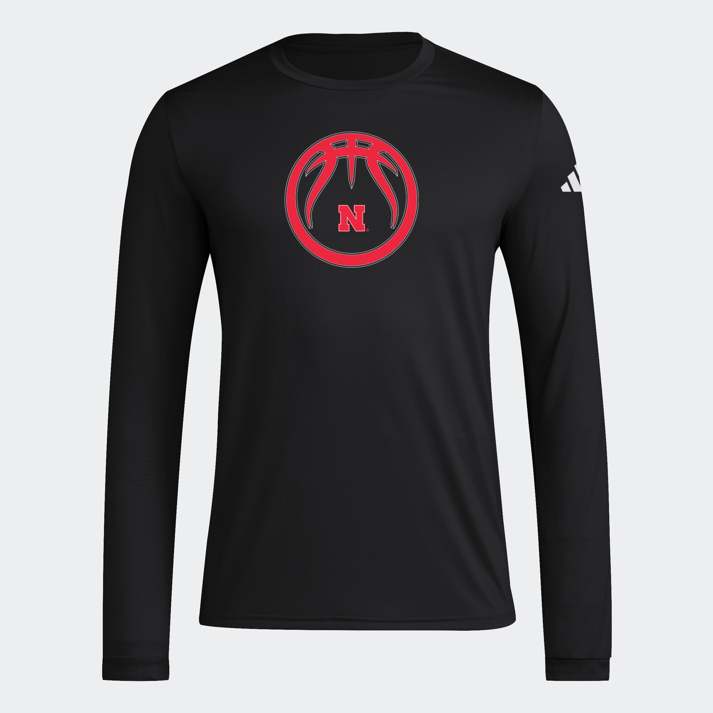 Adidas Basketball Logo Long Sleeve - Black