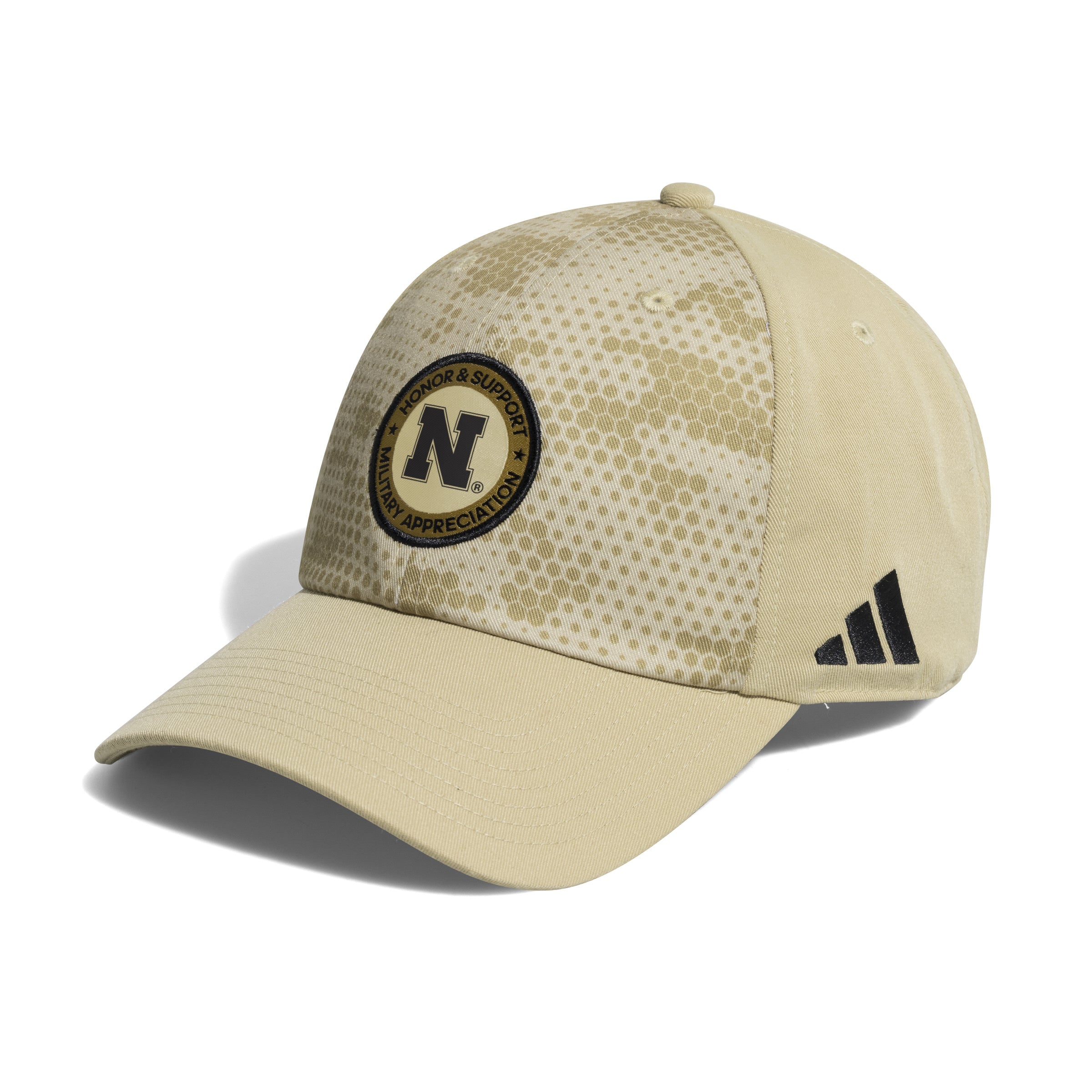 Military Camo Adidas Slouch Hat - Nebraska Cornhuskers