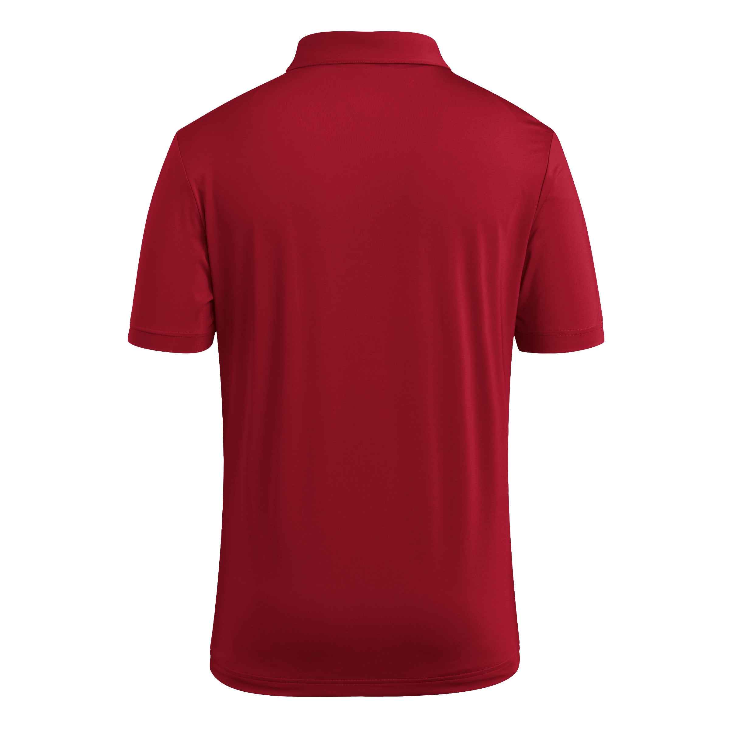 Red Adidas Block N Ultimate365 Sideline Polo - Nebraska Cornhuskers