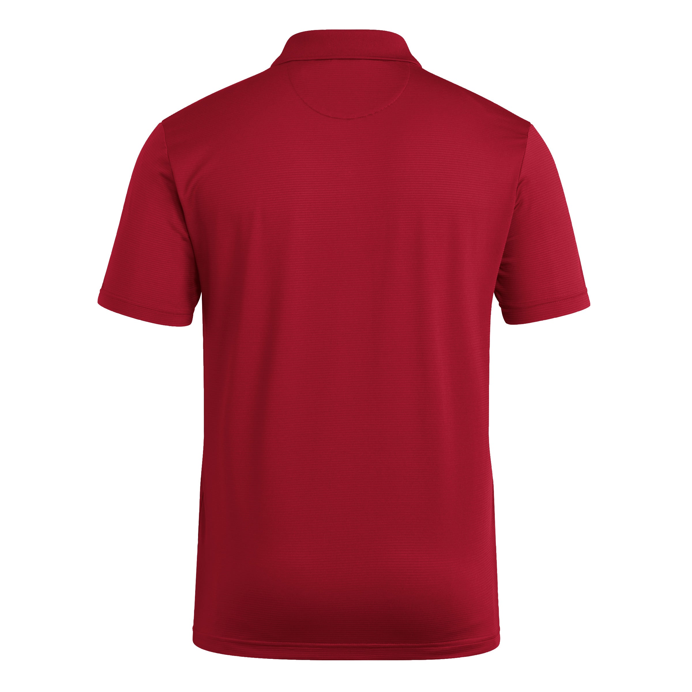 Red Adidas Nebraska Ottoman Polo - Nebraska Cornhuskers