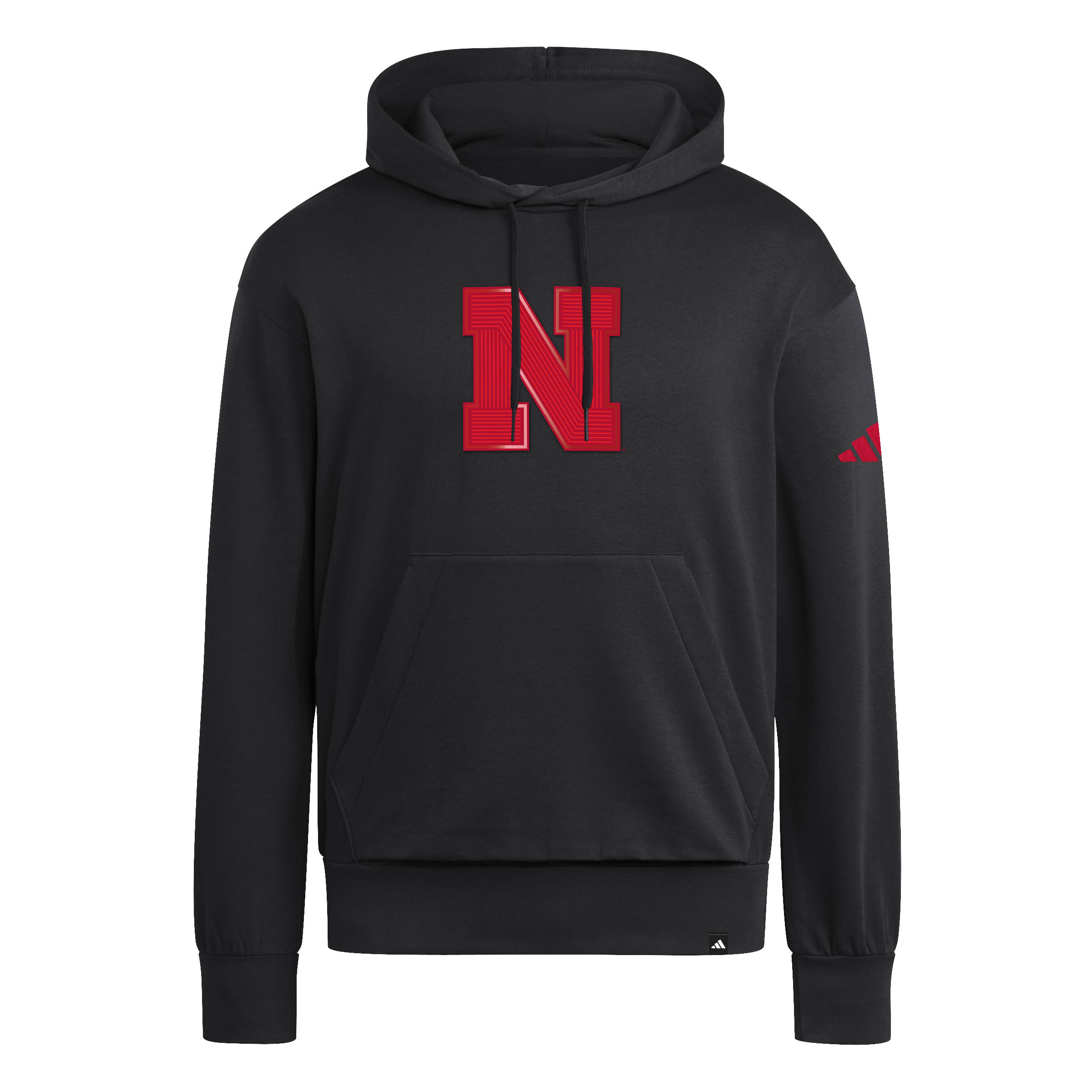 PRE-ORDER Adidas 2026 BLACKOUT Strategy Hoodie - Nebraska Cornhuskers