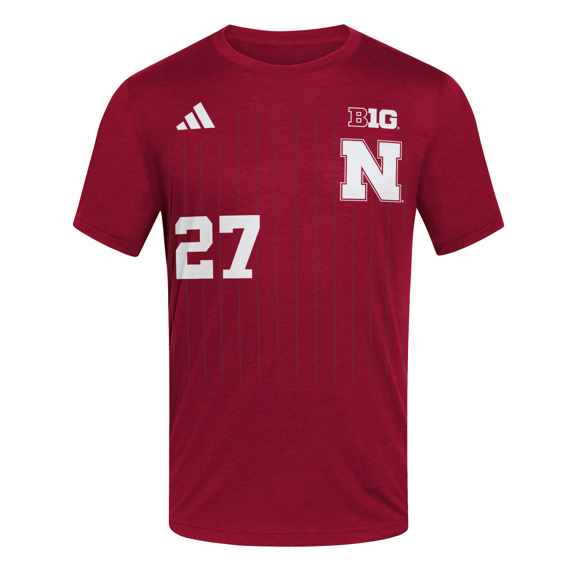 UNISEX Adidas Harper Murray 27 Volleyball Tee - Nebraska Cornhuskers