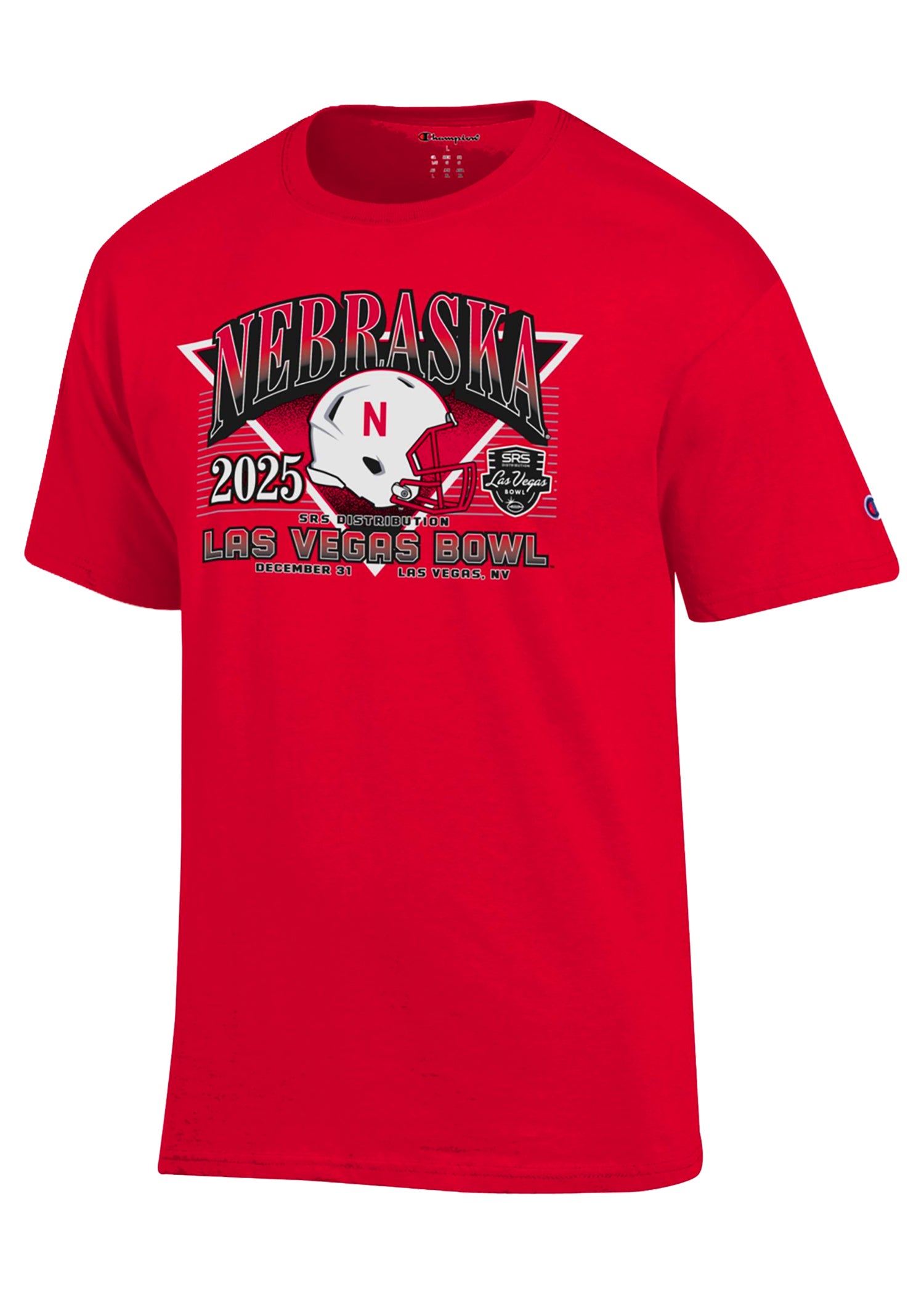 Las Vegas Bowl 2025 - Red Diamond Tee - Nebraska Cornhuskers