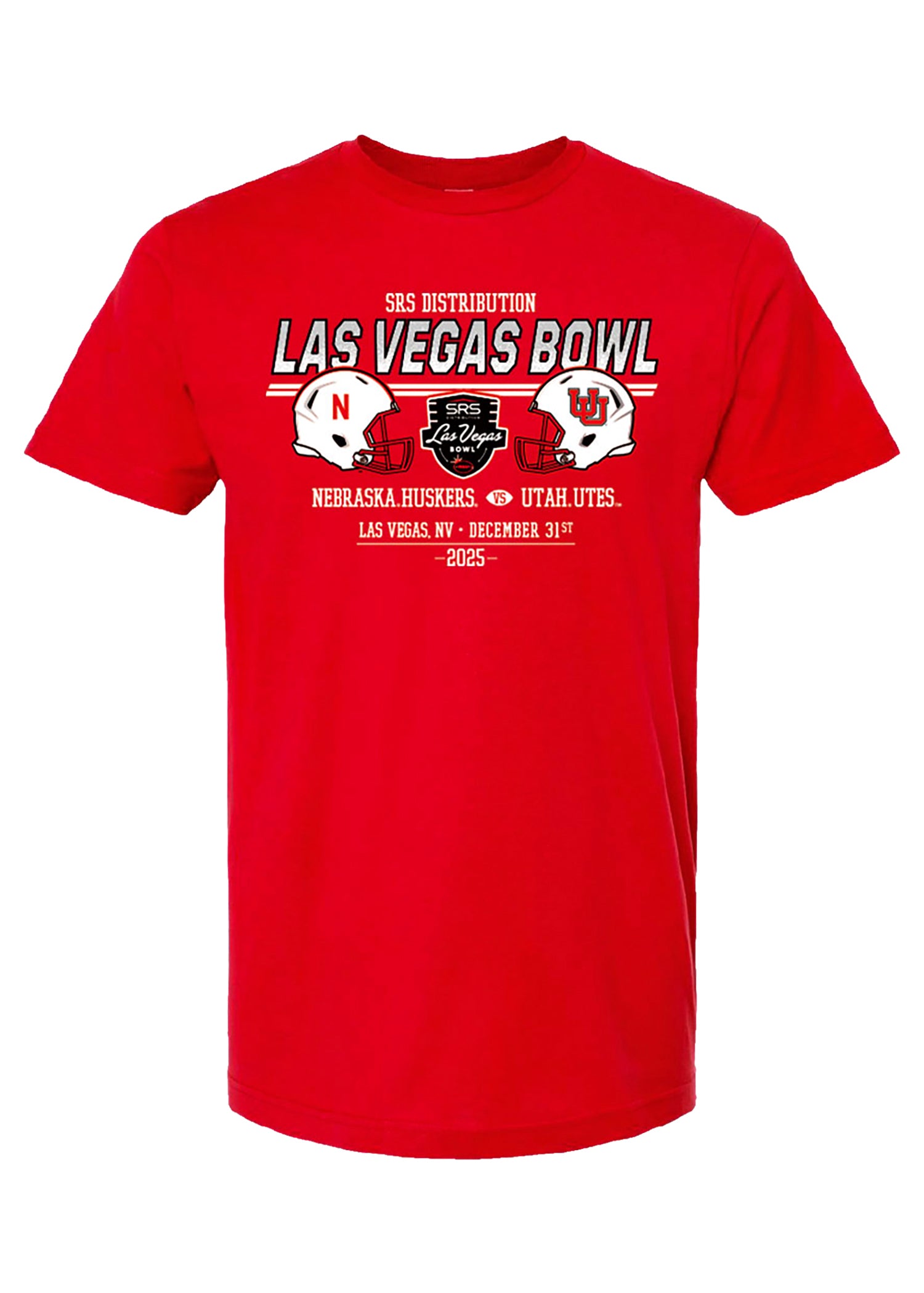 Las Vegas Bowl 2025 - Red SRS Tee - Nebraska Cornhuskers