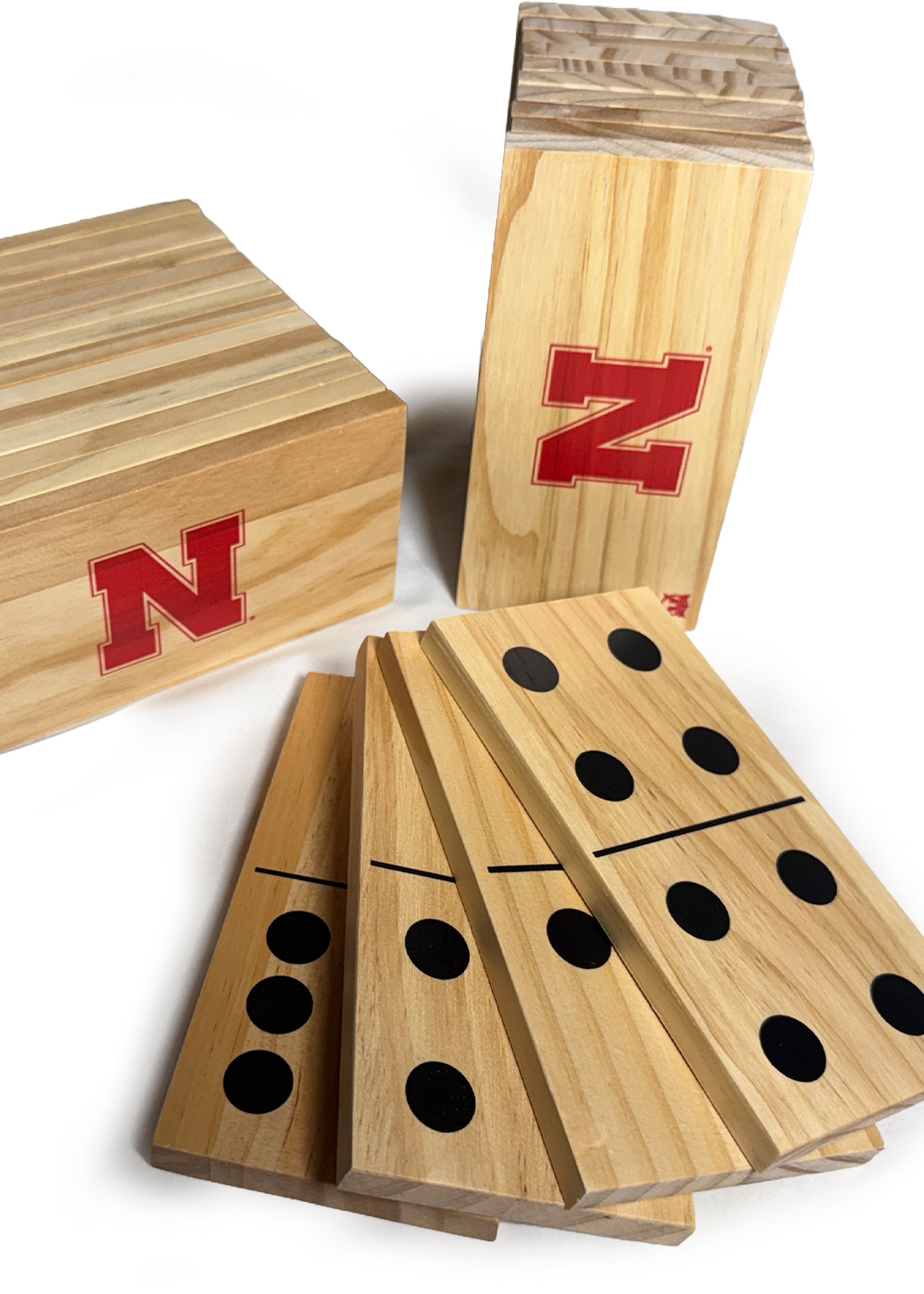 Lawn Dominos Nebraska Cornhuskers