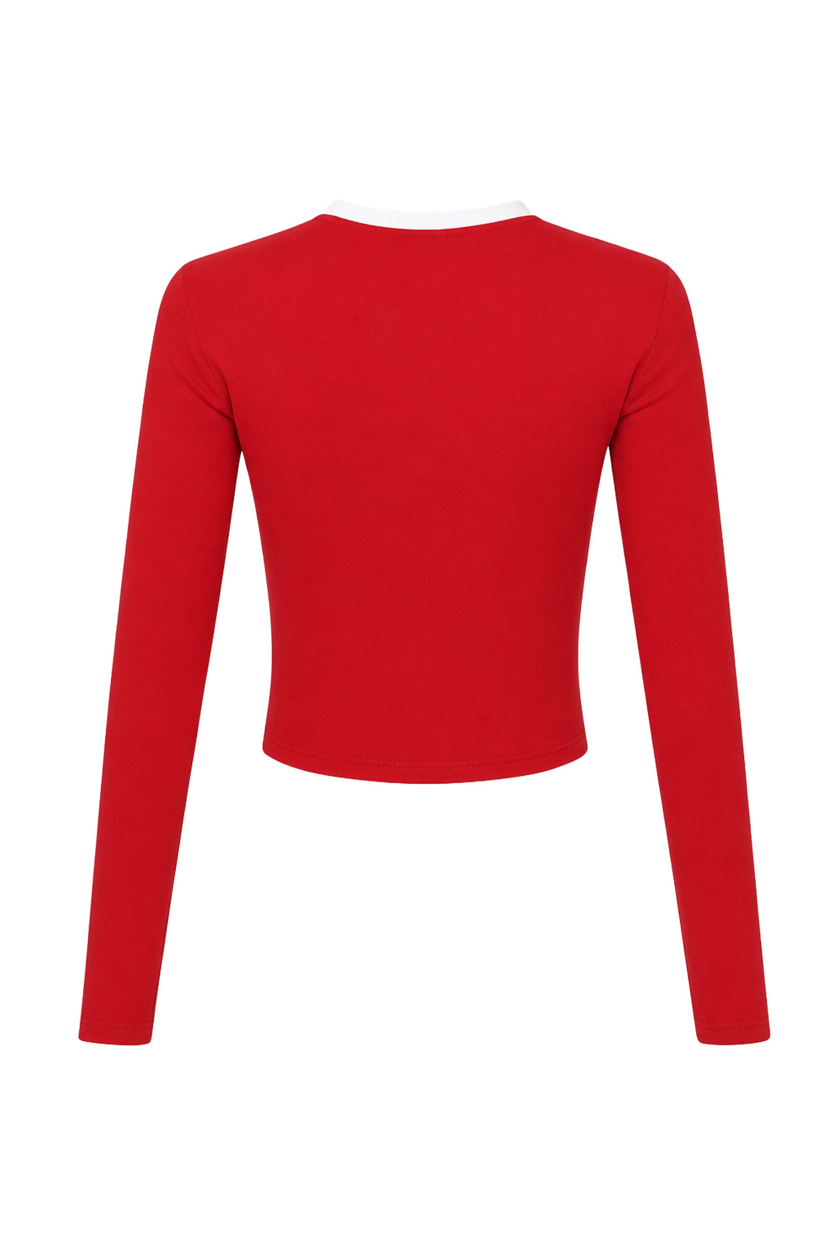 Long Sleeve Baby Tee by Hype & Vice - Nebraska Cornhuskers