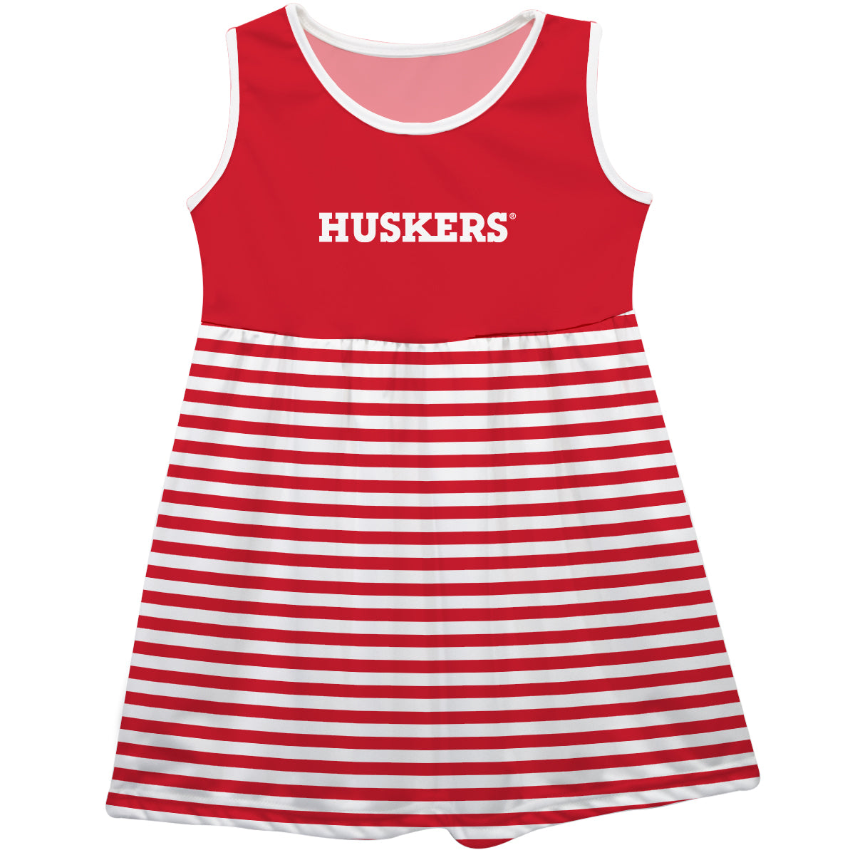 Maddie Toddler Tank Dress - Nebraska Cornhuskers