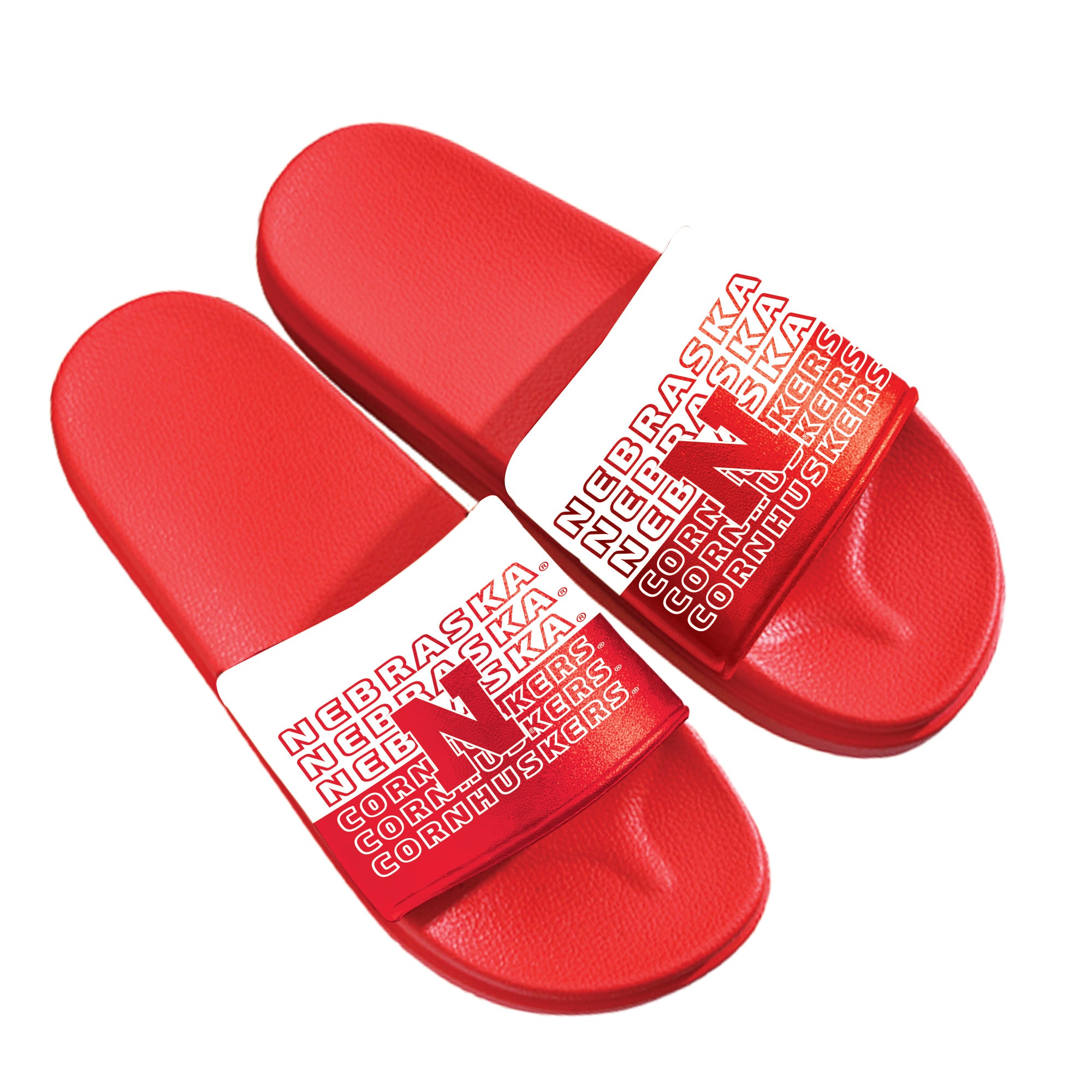 Manchester Slides - Nebraska Cornhuskers