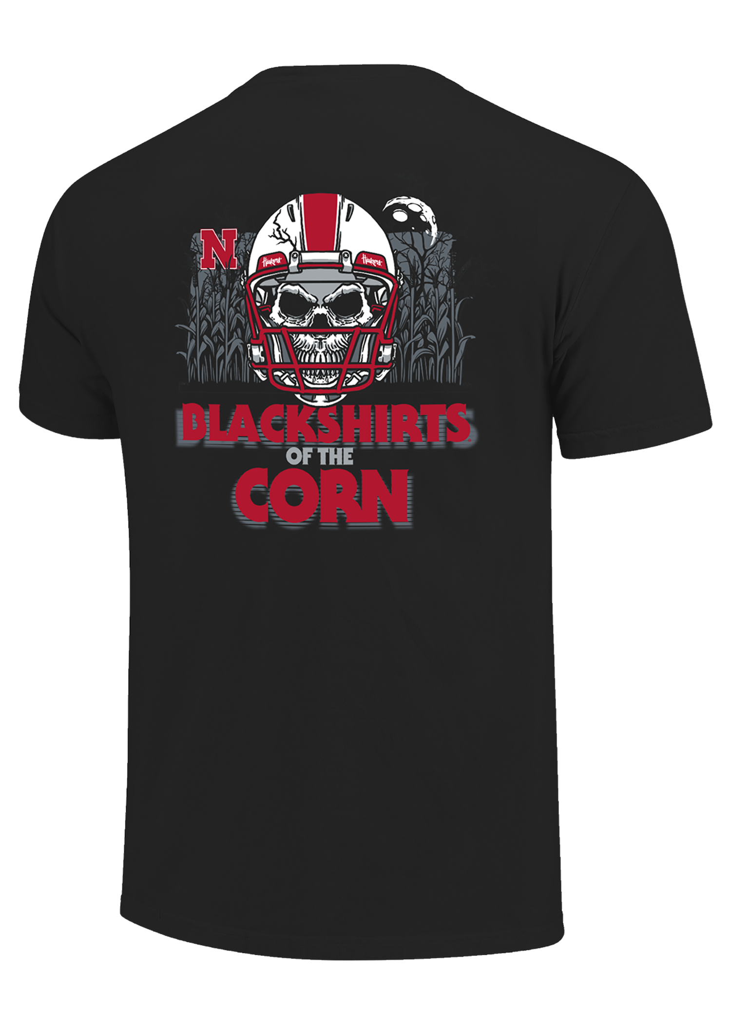 Black Men’s Short Sleeve T-Shirt – Blackshirts of the Corn Graphic