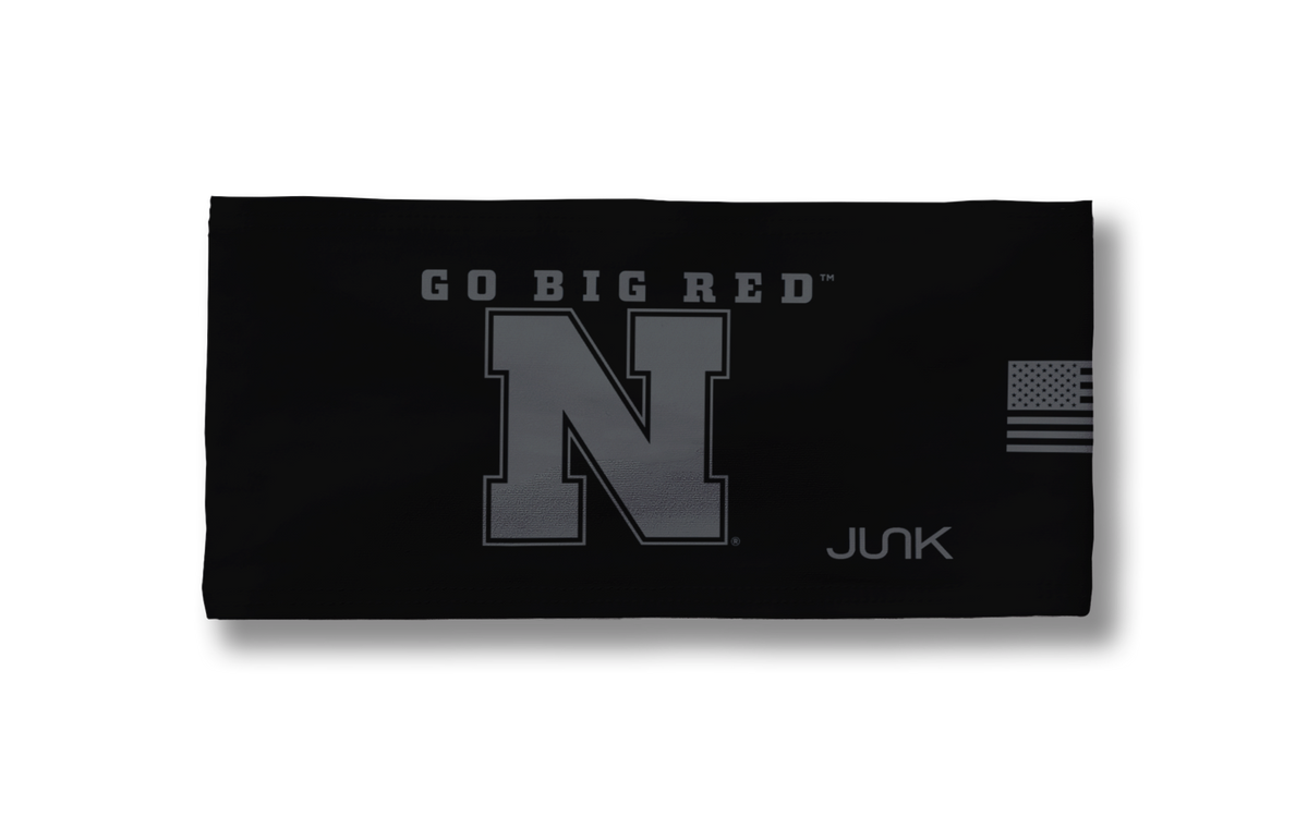 JUNK American Flag Sweatband - Nebraska Cornhuskers