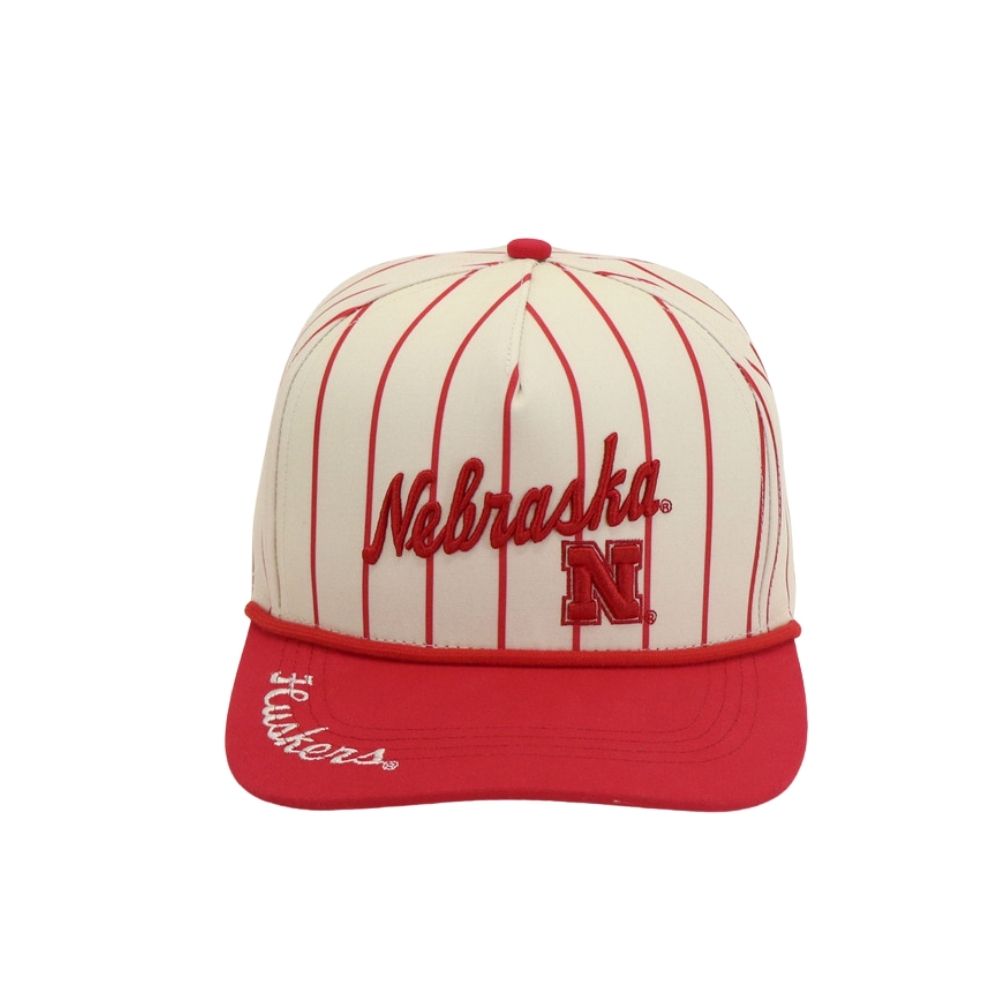 Pinstripe Hat - Nebraska Cornhuskers