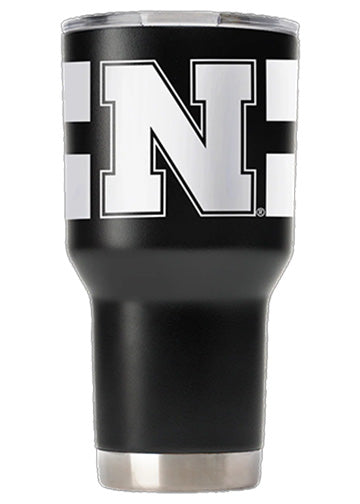 Nebraska 30 oz tumbler - All Black Uniform Game