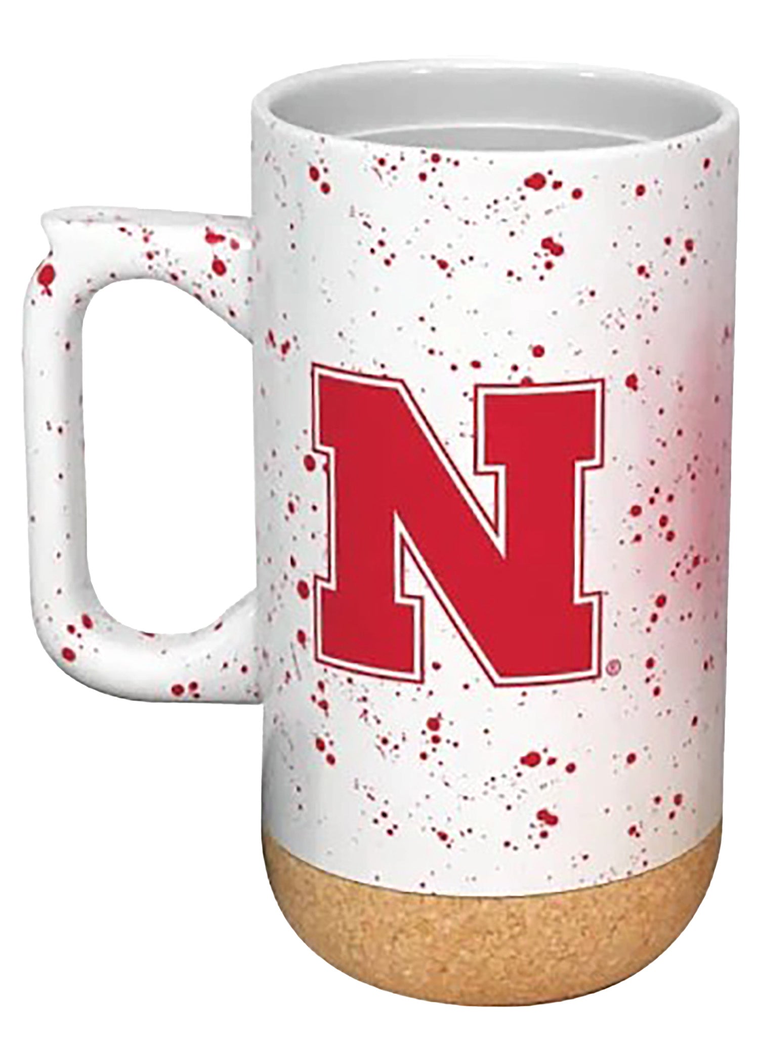 Nebraska Huskers 18oz. Speckle Cork Mug