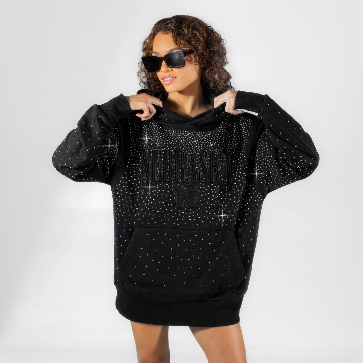 Sunday Lights Hoodie Gameday Couture - Nebraska Cornhuskers