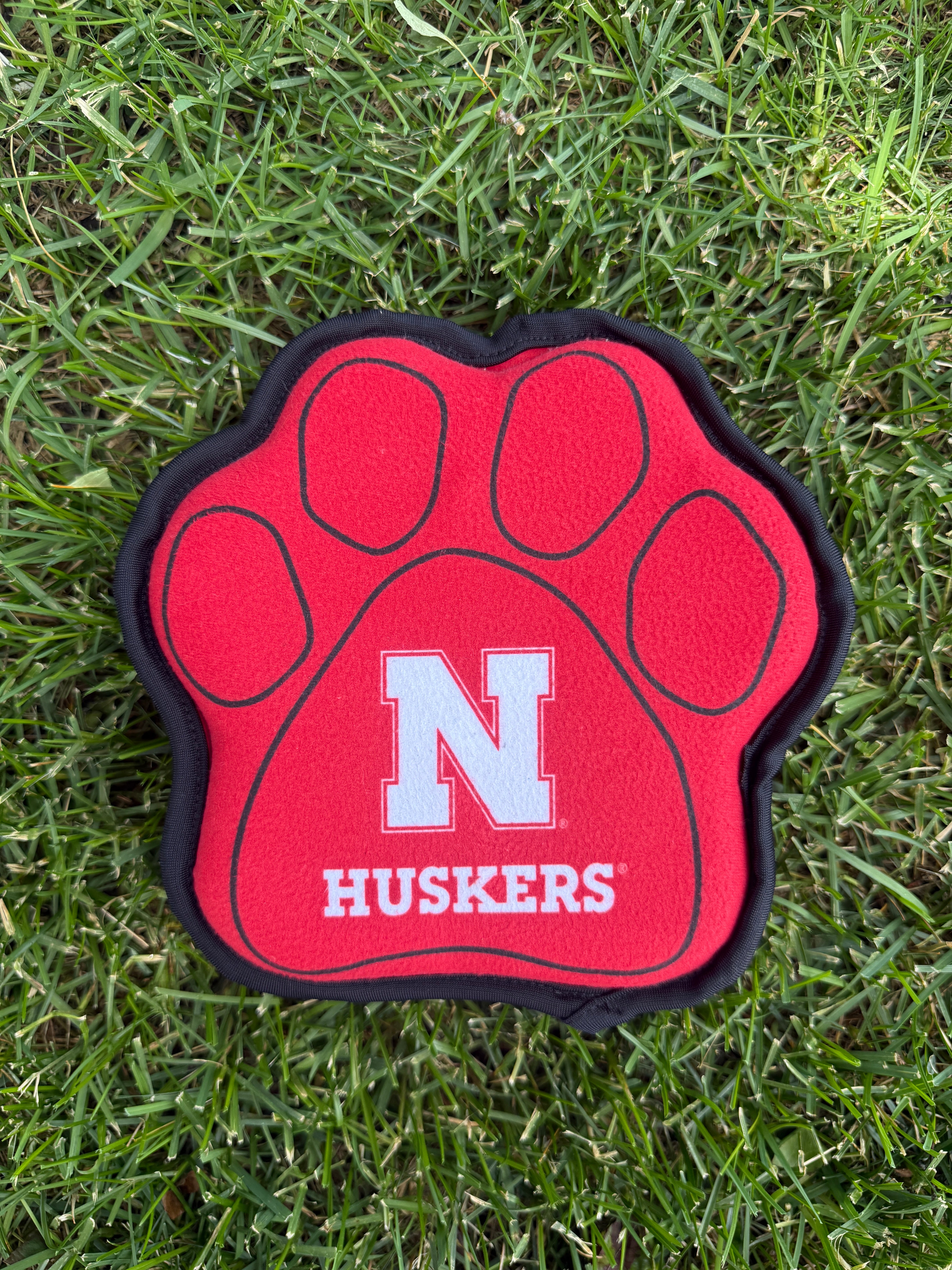 Paw Dog Toy - Nebraska Cornhuskers