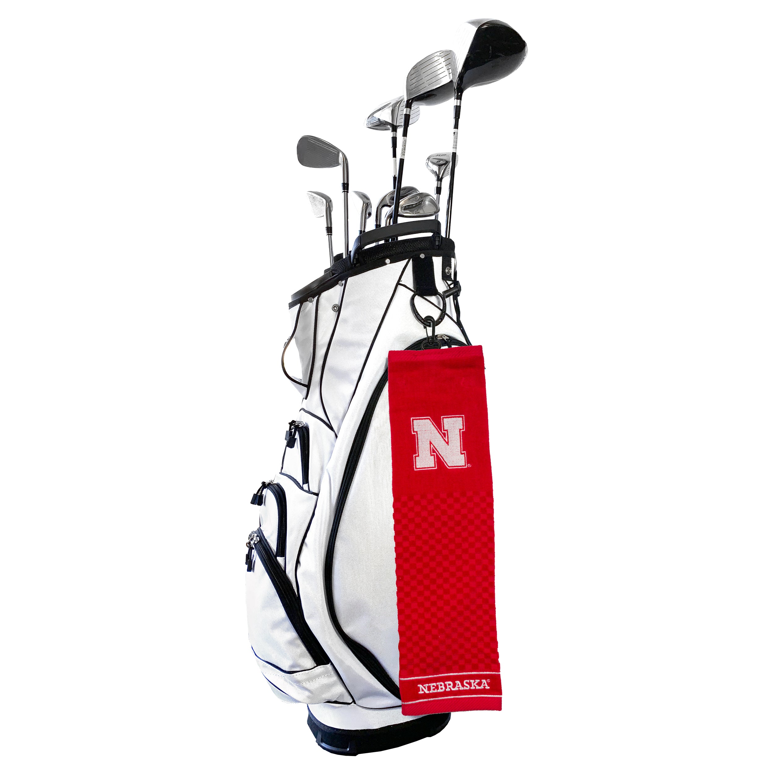 Premium Embroidered Towel, Golf - Nebraska Cornhuskers