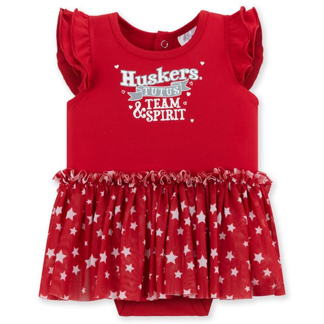 ZooZatZ Baby Nebraska Cornhuskers Tutu Onesie