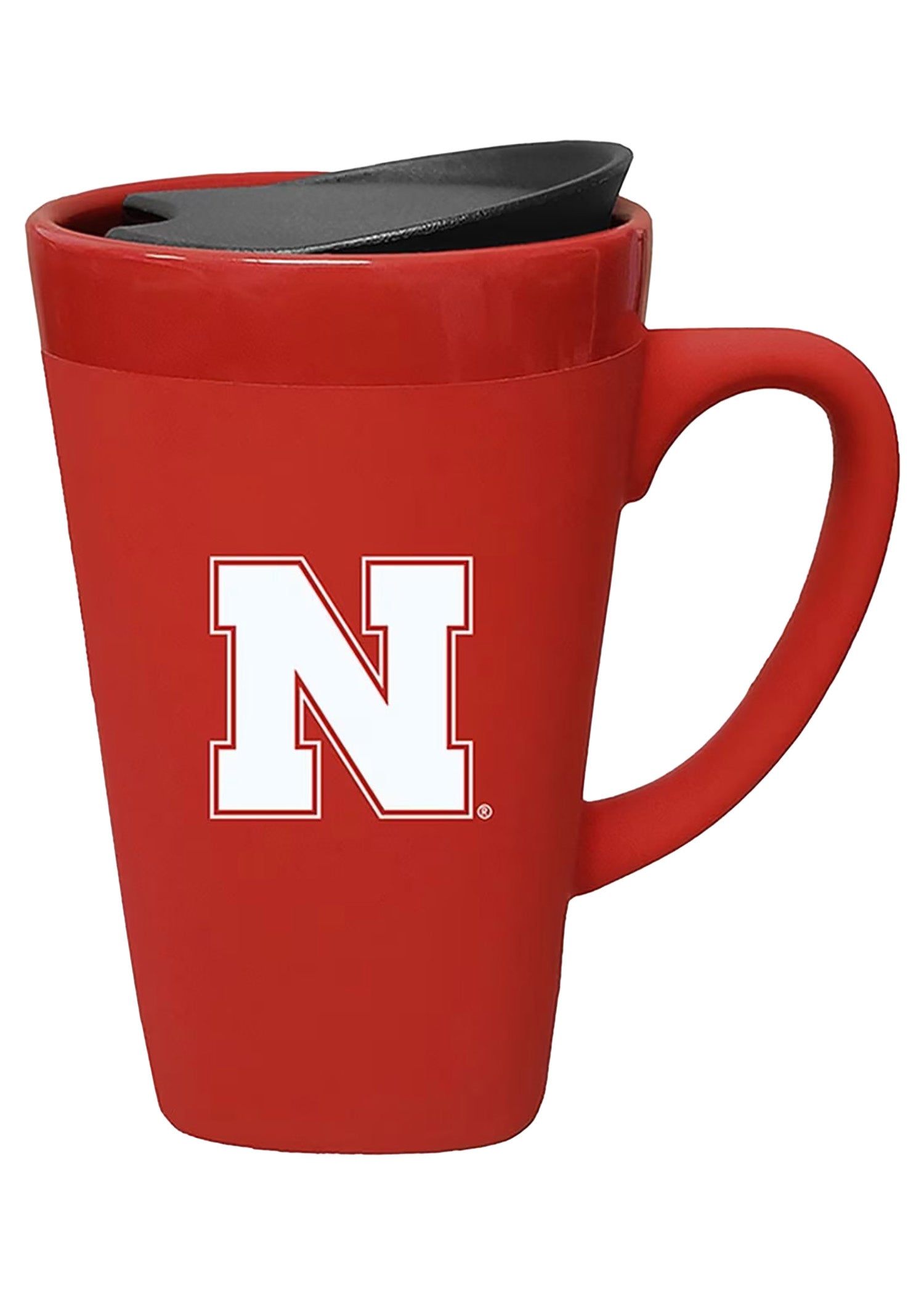 Red Nebraska Cornhuskers 16oz Ceramic Mug