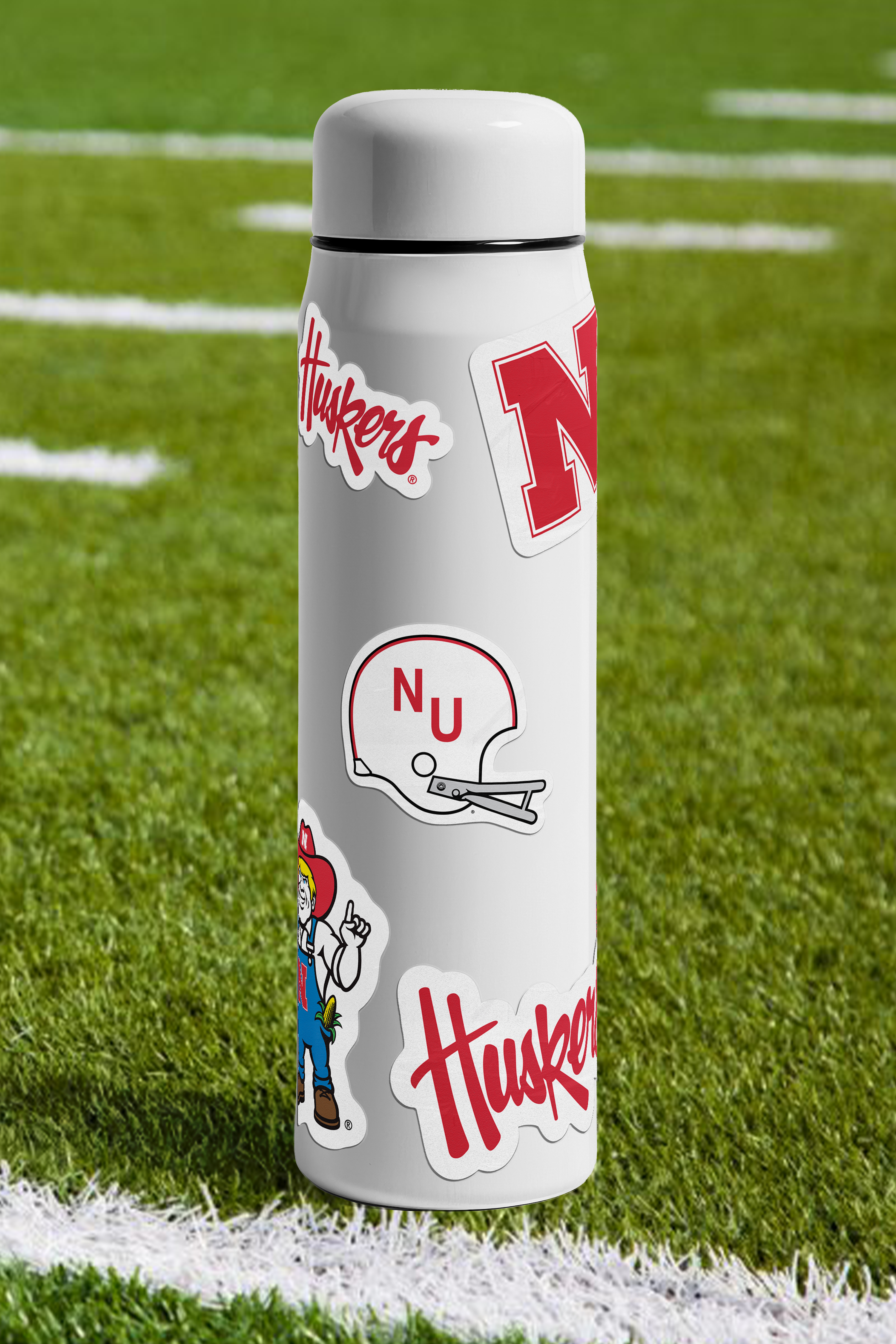 Rugged NU Helmet - Medium - Nebraska Cornhuskers