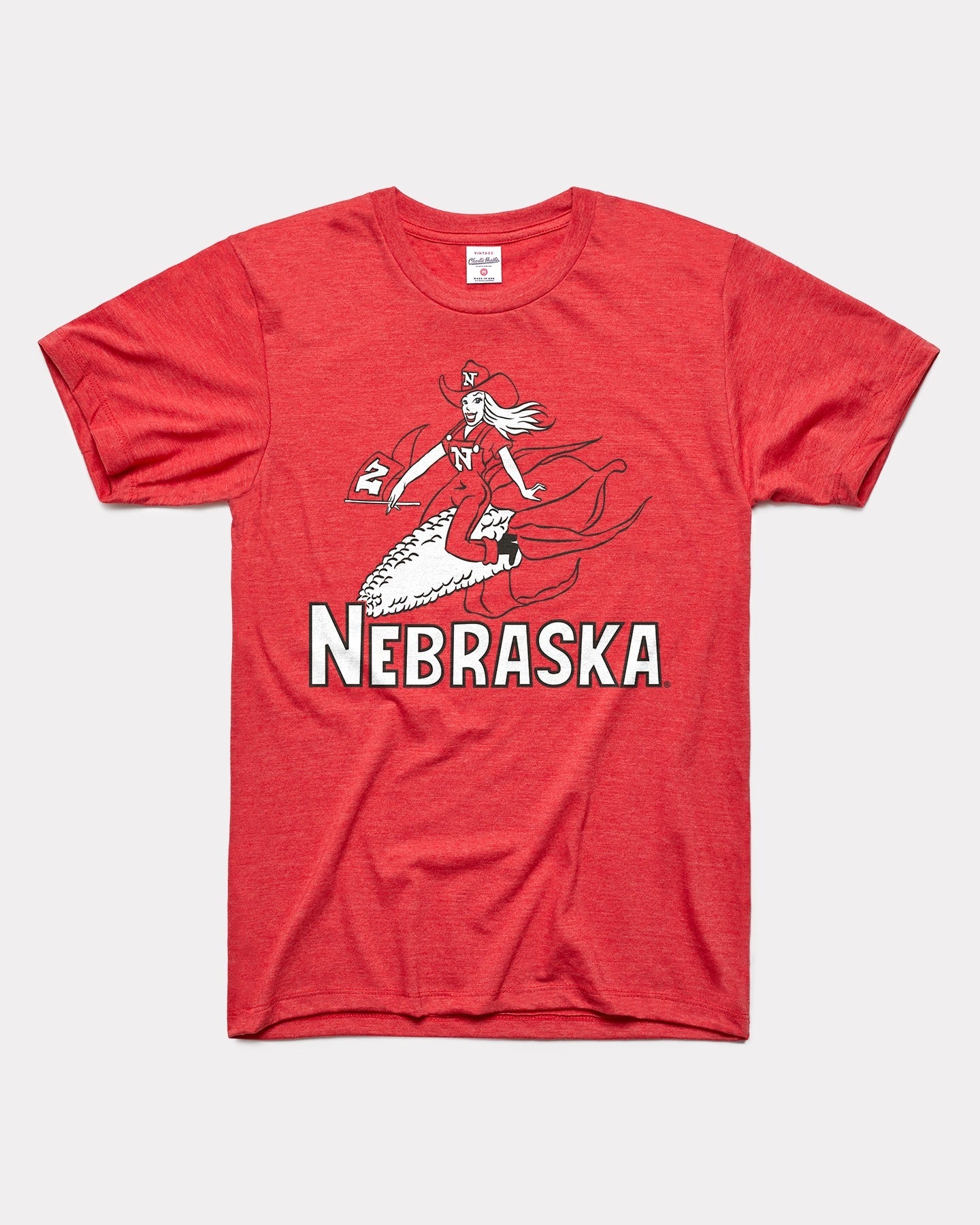 Shuck Em Huskers Red T-Shirt - Nebraska Cornhuskers