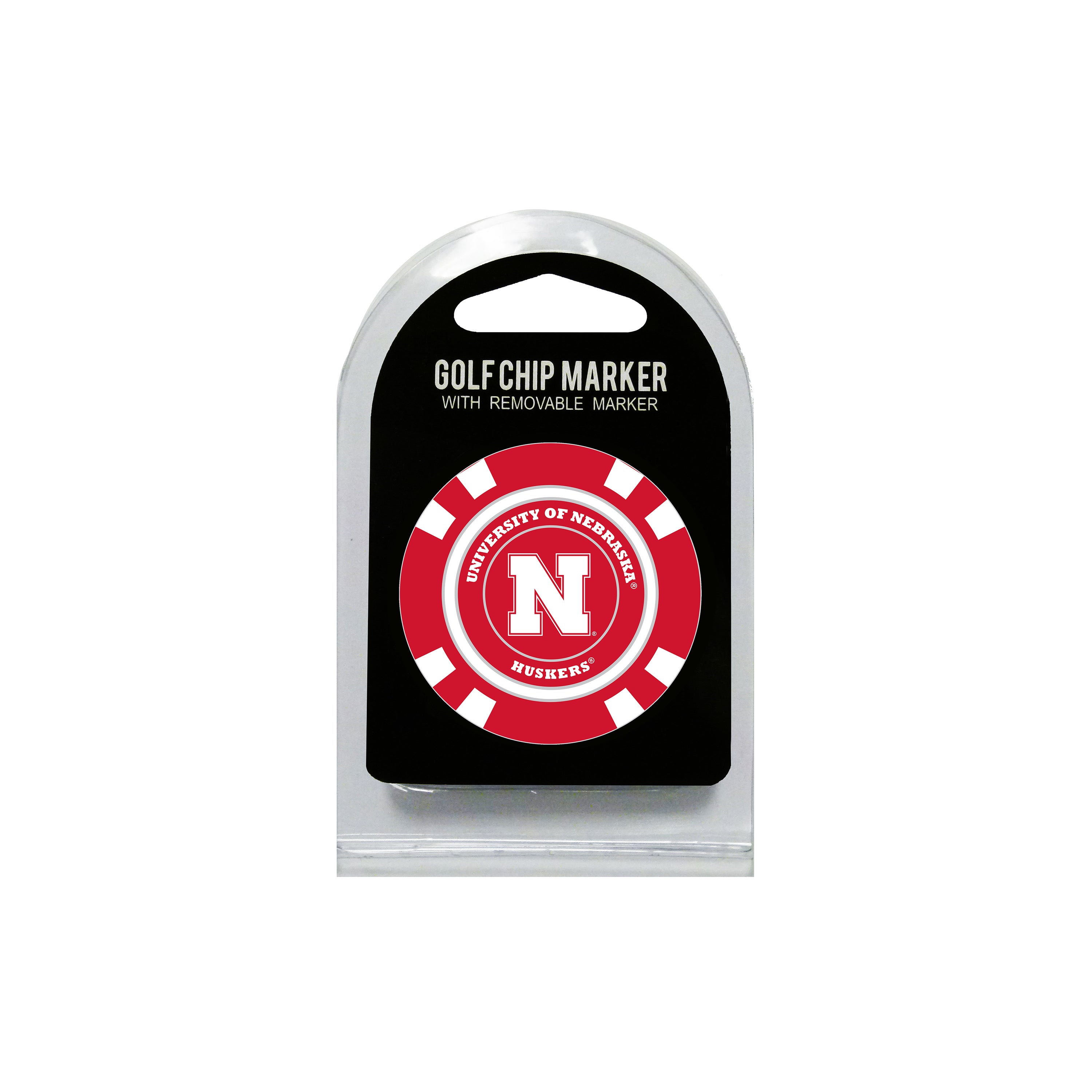 Single Pack Golf Chip - Nebraska Cornhuskers