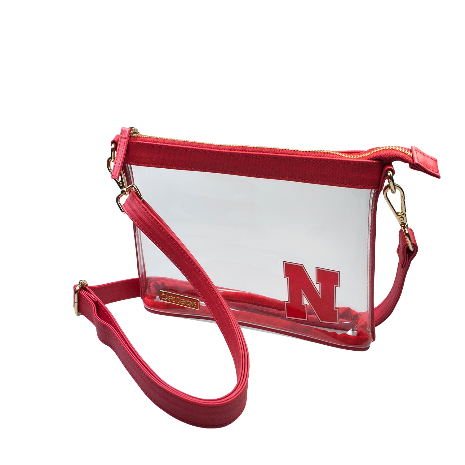 Small Crossbody Clear Purse - Nebraska Cornhuskers