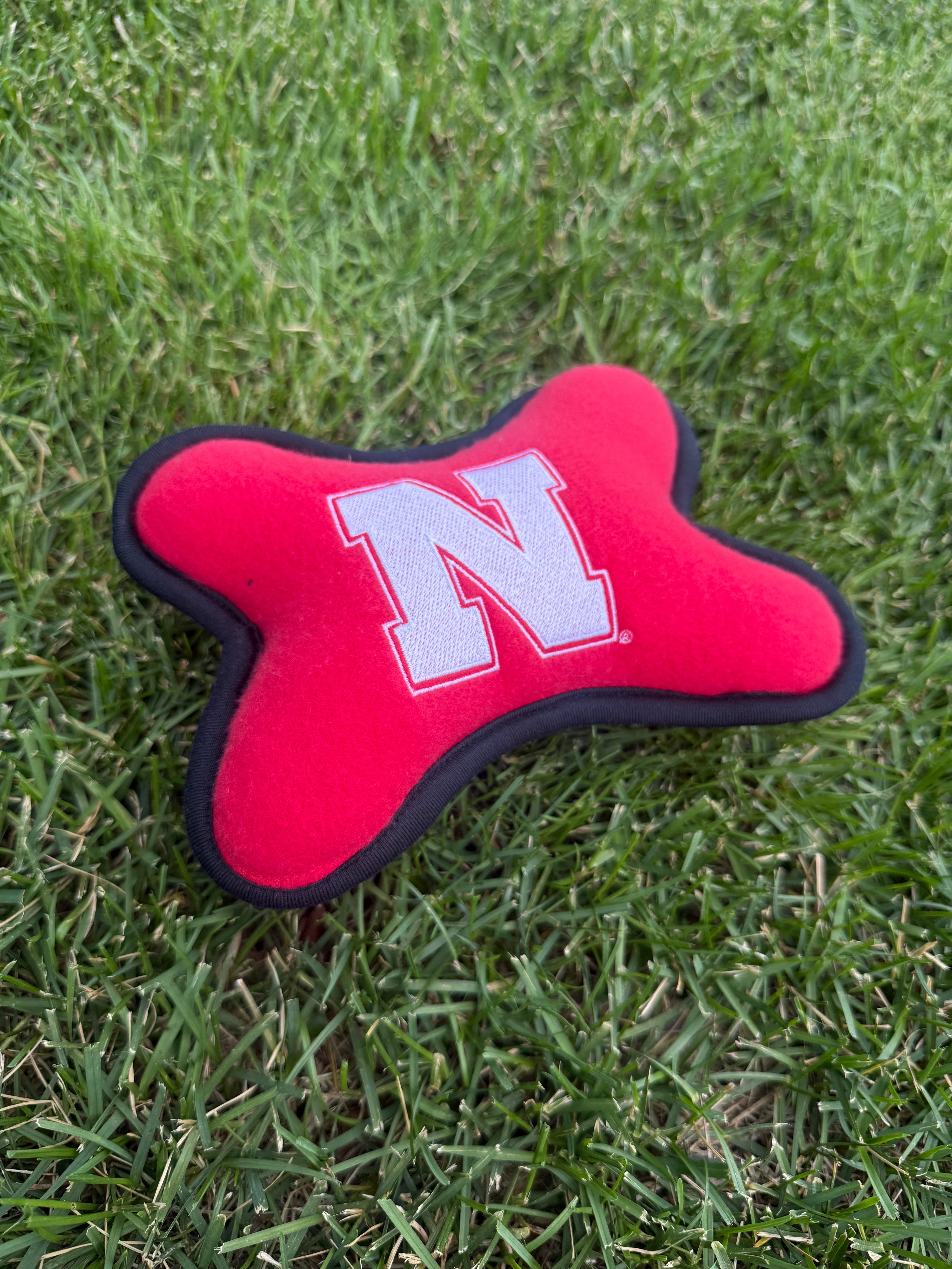 Small Soft Dog Bone - Nebraska Cornhuskers