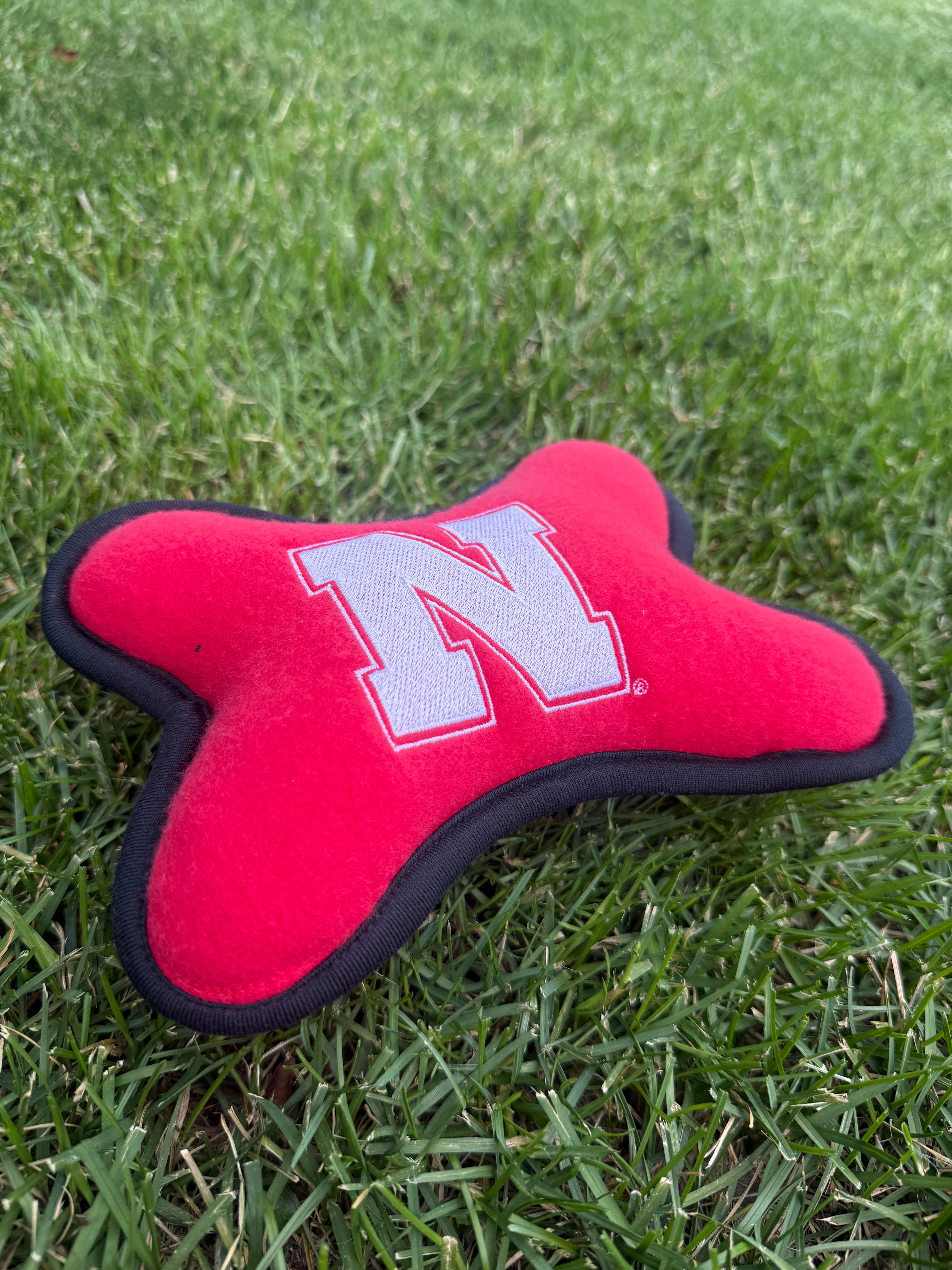 Small Soft Dog Bone - Nebraska Cornhuskers