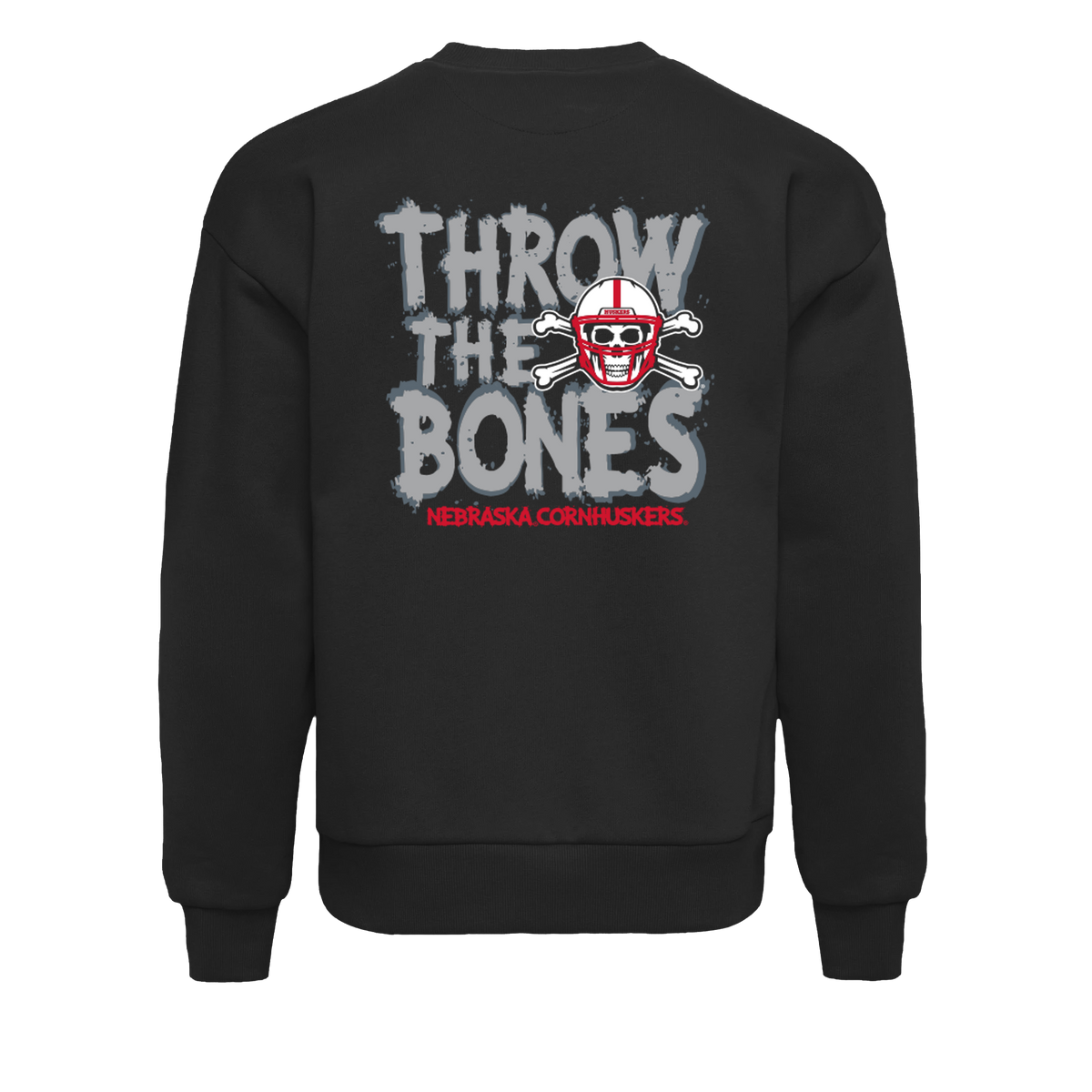 Throw the Bones Black Crew - Nebraska Cornhuskers