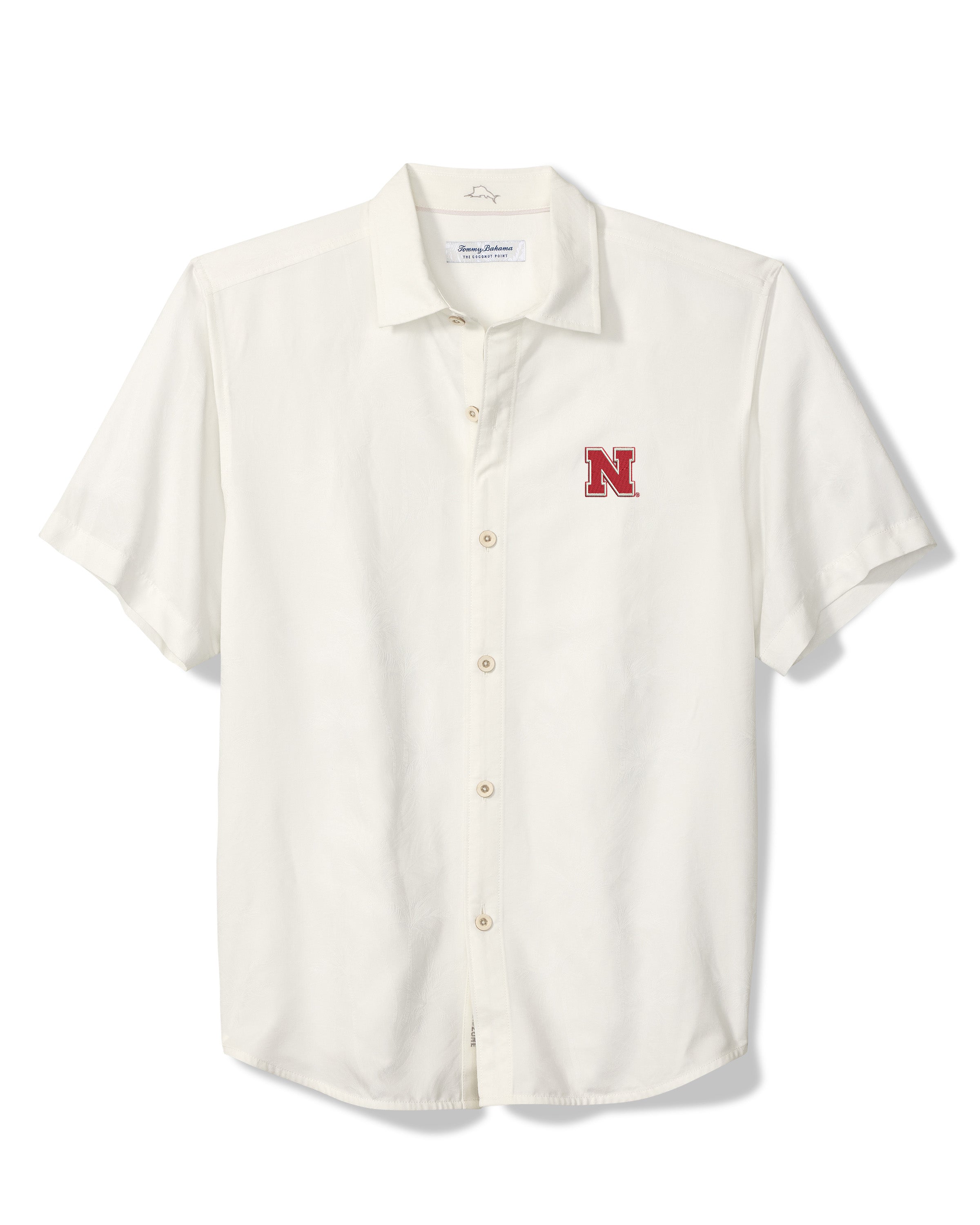 Tommy Bahama Nebraska Huskers Sport Coconut Point Palm Vista in Continental