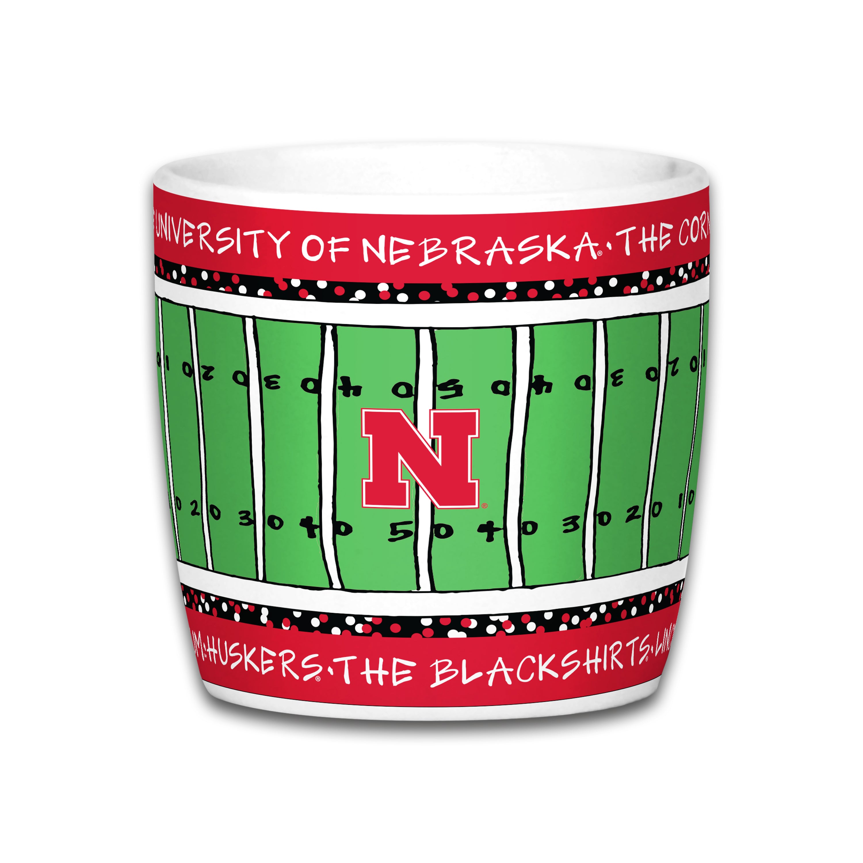 Traditions Field 18oz Mug - Nebraska Cornhuskers