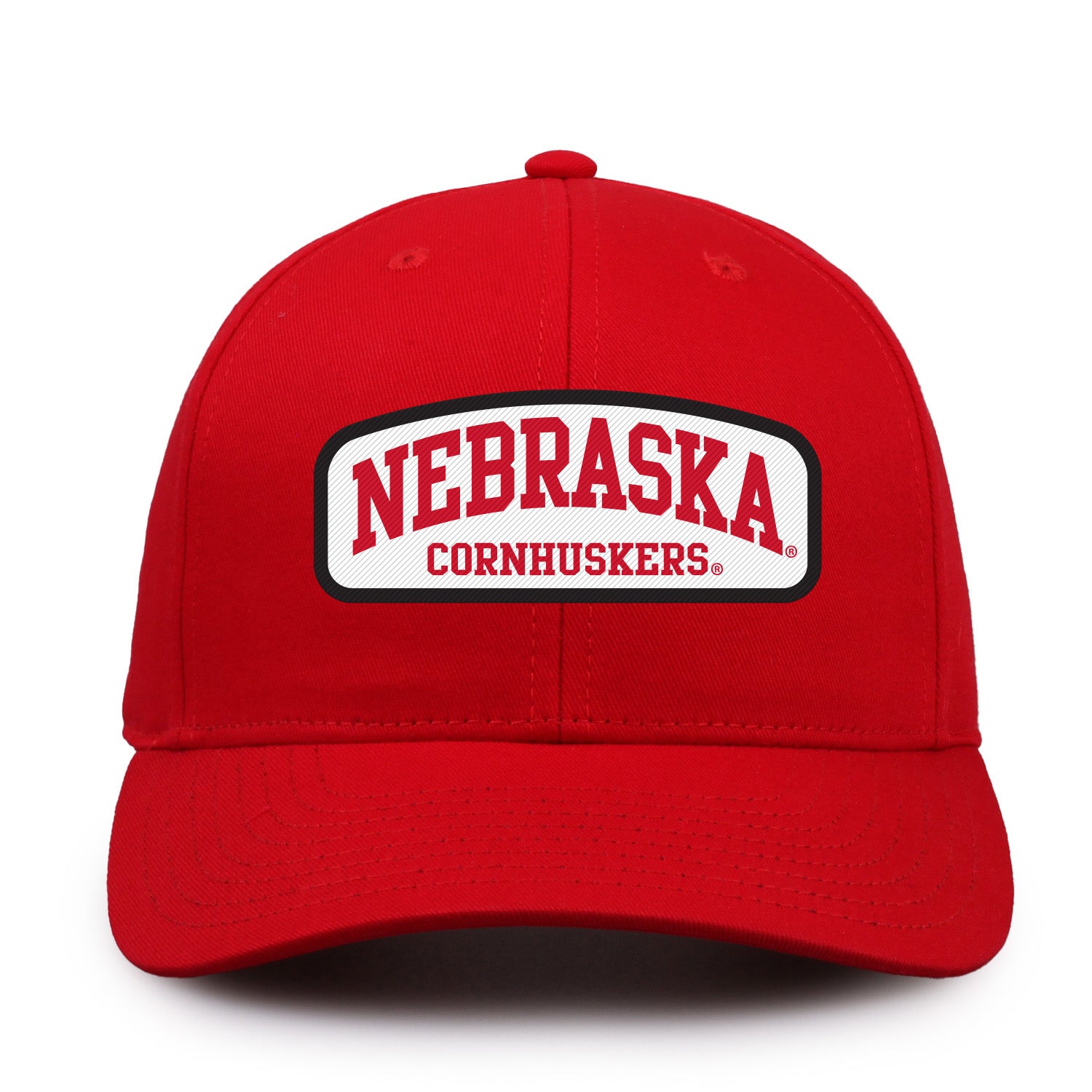Twill Snapback Hat, Curved Bill, Snapback - Nebraska Cornhuskers