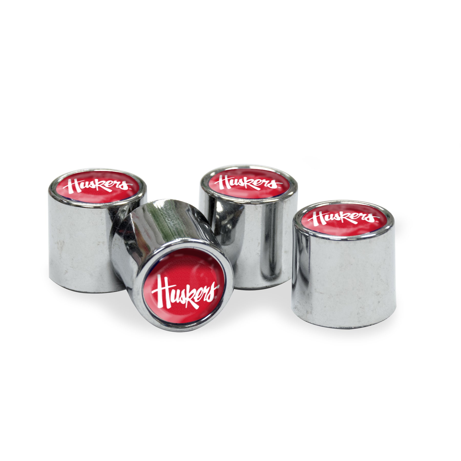 Valve Stem Caps - Nebraska Cornhuskers