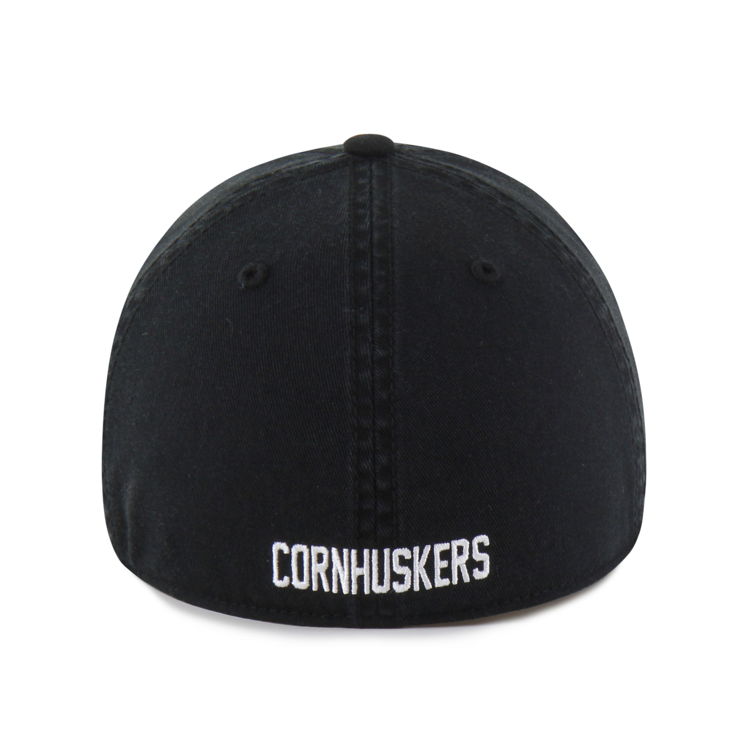 Vintage Black Classic '47 Franchise Hat, Curved Bill, Fitted - Nebraska Cornhuskers