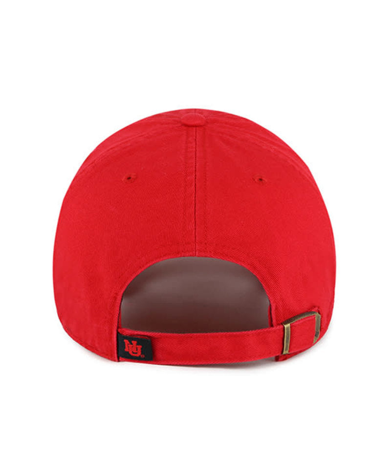 Vintage Red '47 Clean Up Hat, Curved Bill, Strapback - Nebraska Cornhuskers