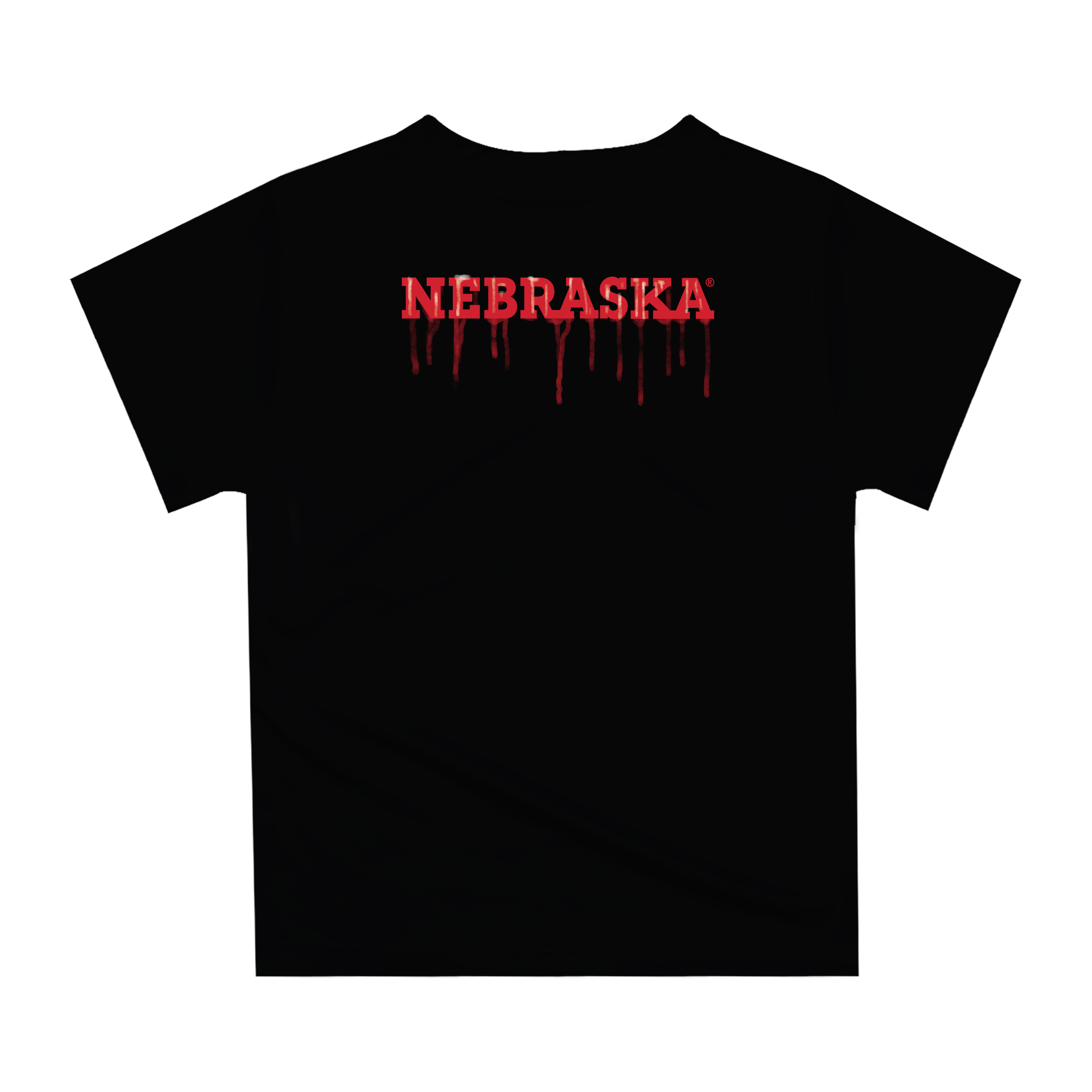 Volleyball Infant Drip Design T-Shirt - Nebraska Cornhuskers