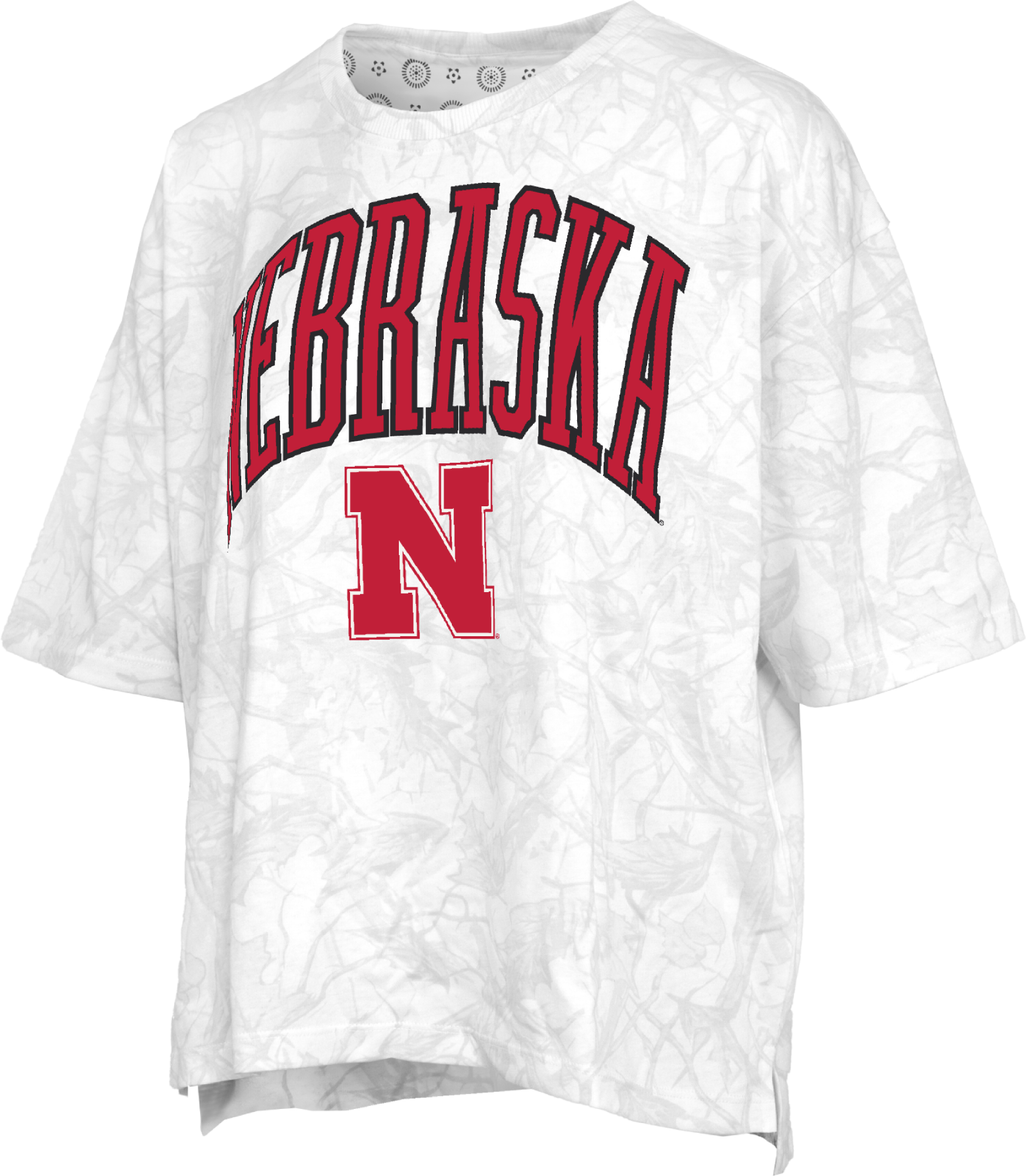 White Camo Nelson Tee - Nebraska Cornhuskers