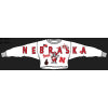 White Patched Up Crop Long Sleeve - Nebraska Cornhuskers