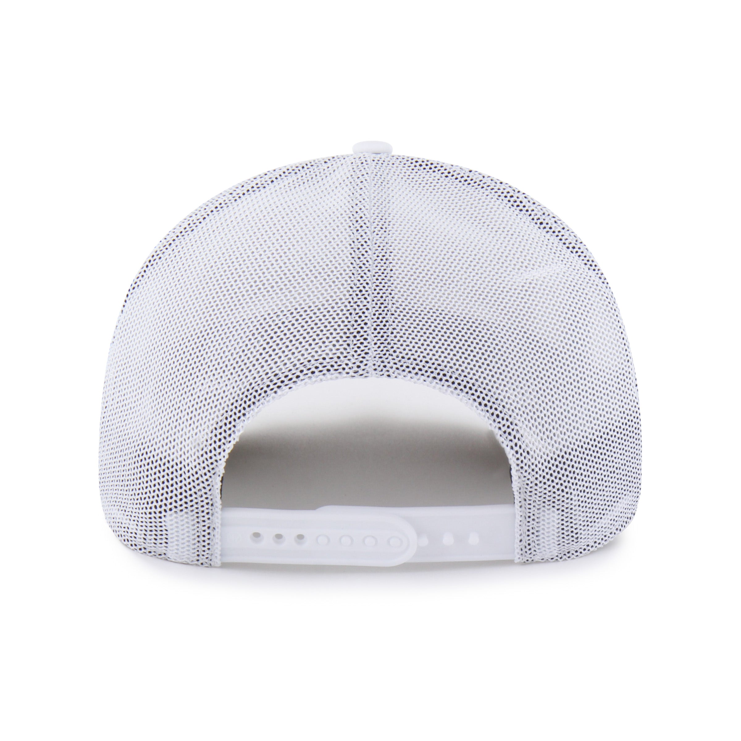 White Strand '47 Trucker Hat, Curved Bill, Snapback - Nebraska Cornhuskers
