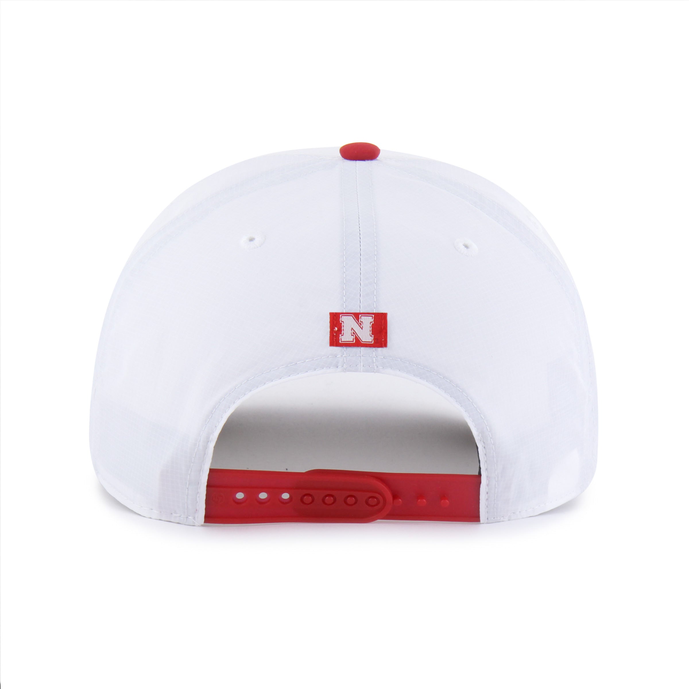 White Suburbia Tt '47 Hitch Hat, Curved Bill, Snapback - Nebraska Cornhuskers