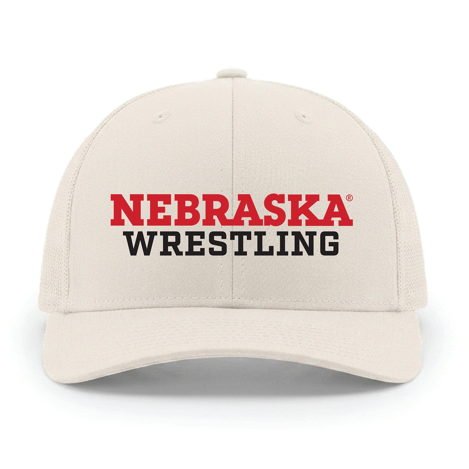 Wrestling Trucker Hat, Snapback, Curved Bill - Nebraska Cornhuskers