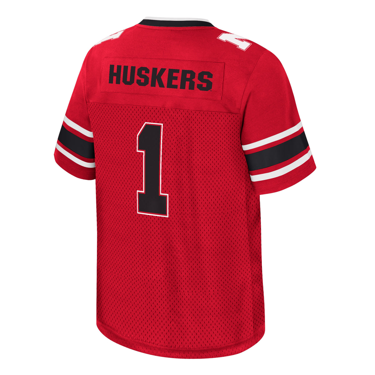 Youth All Day Football Jersey in Red - Nebraska Cornhuskers