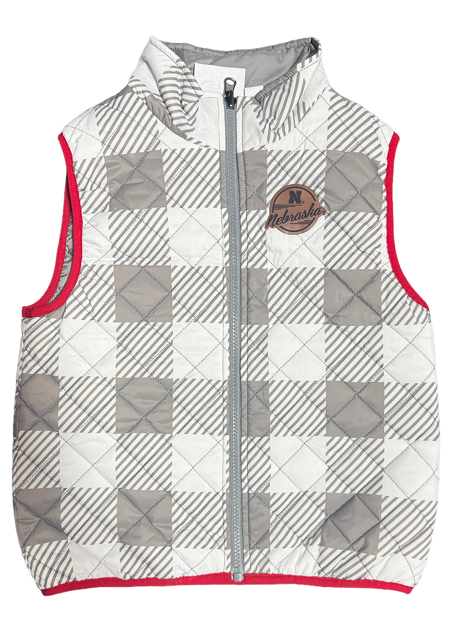 Youth Girls Reversible Vest - Garb Nebraska Cornhuskers
