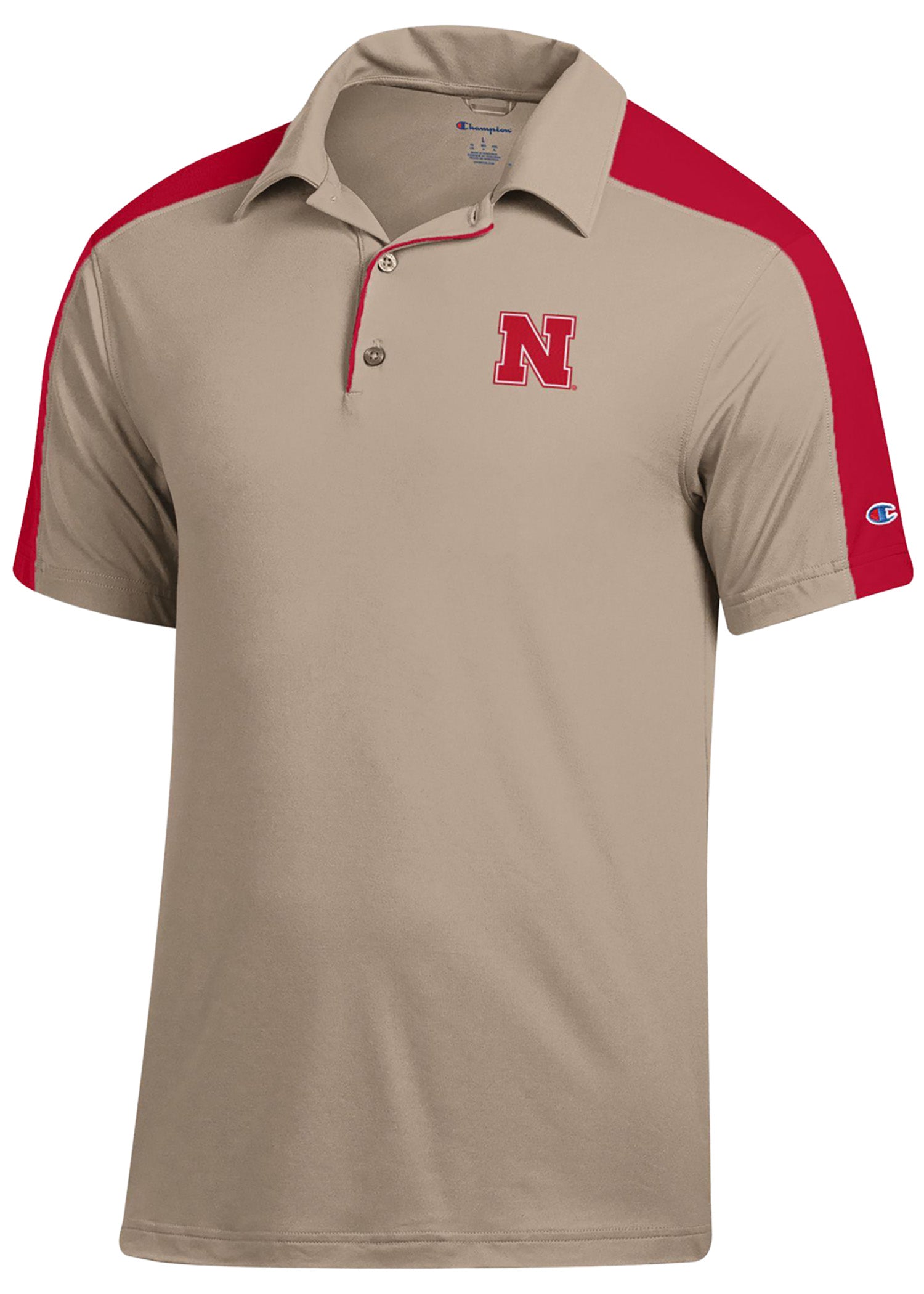 Nebraska Huskers Colorblock Polo