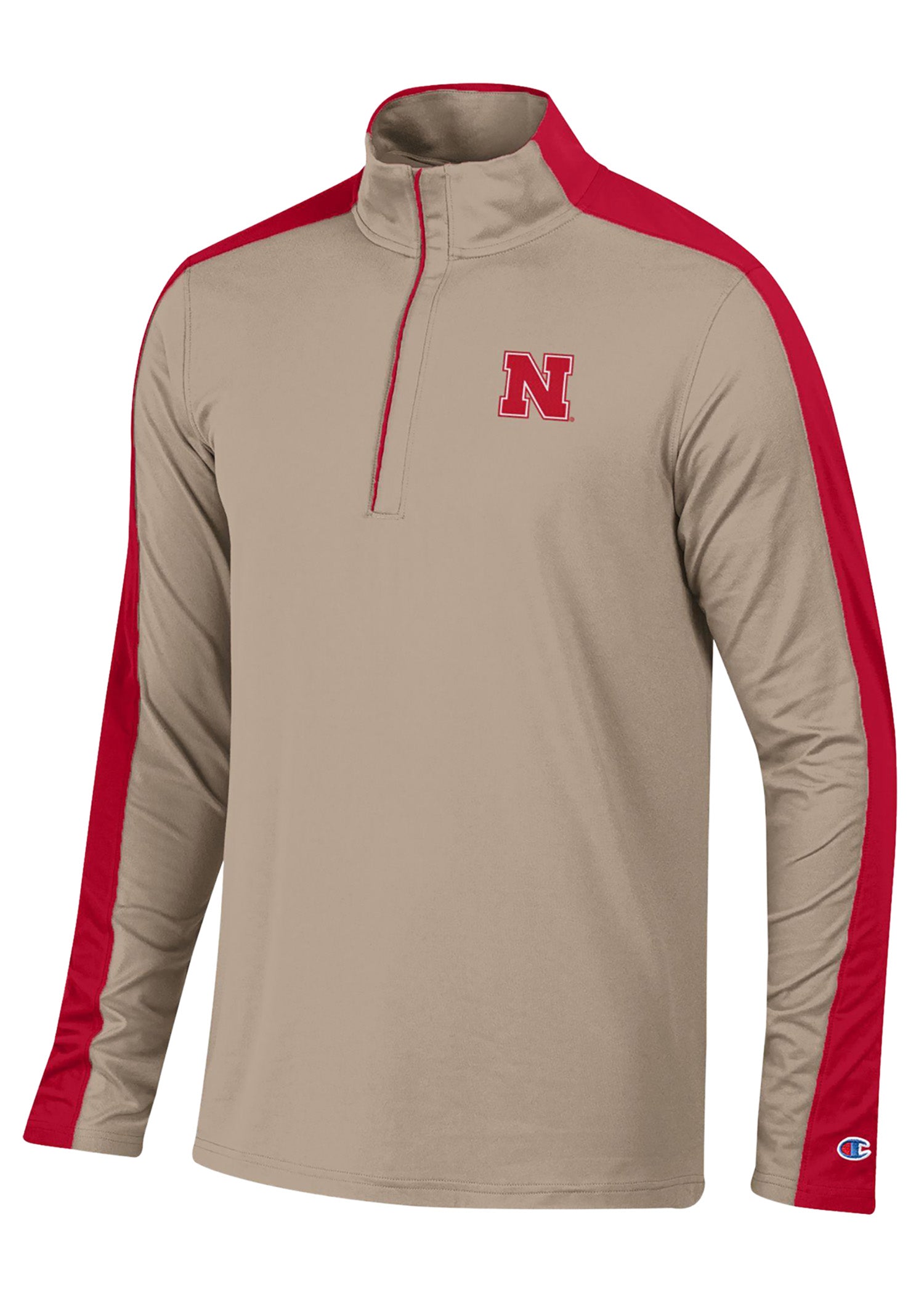 Champion Nebraska Quarter-Zip Pullover with Accent Color