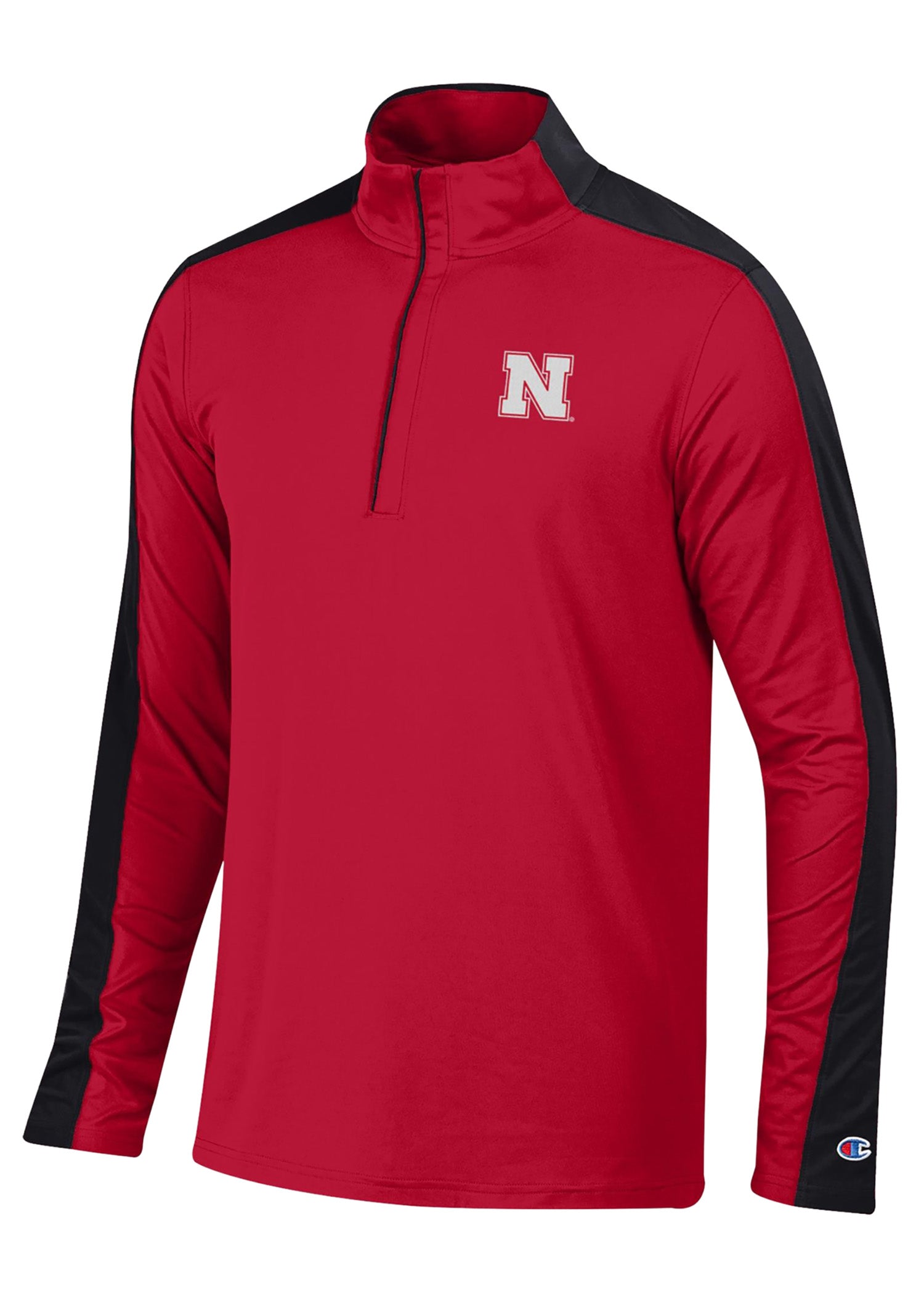 Champion Nebraska Quarter-Zip Pullover with Accent Color