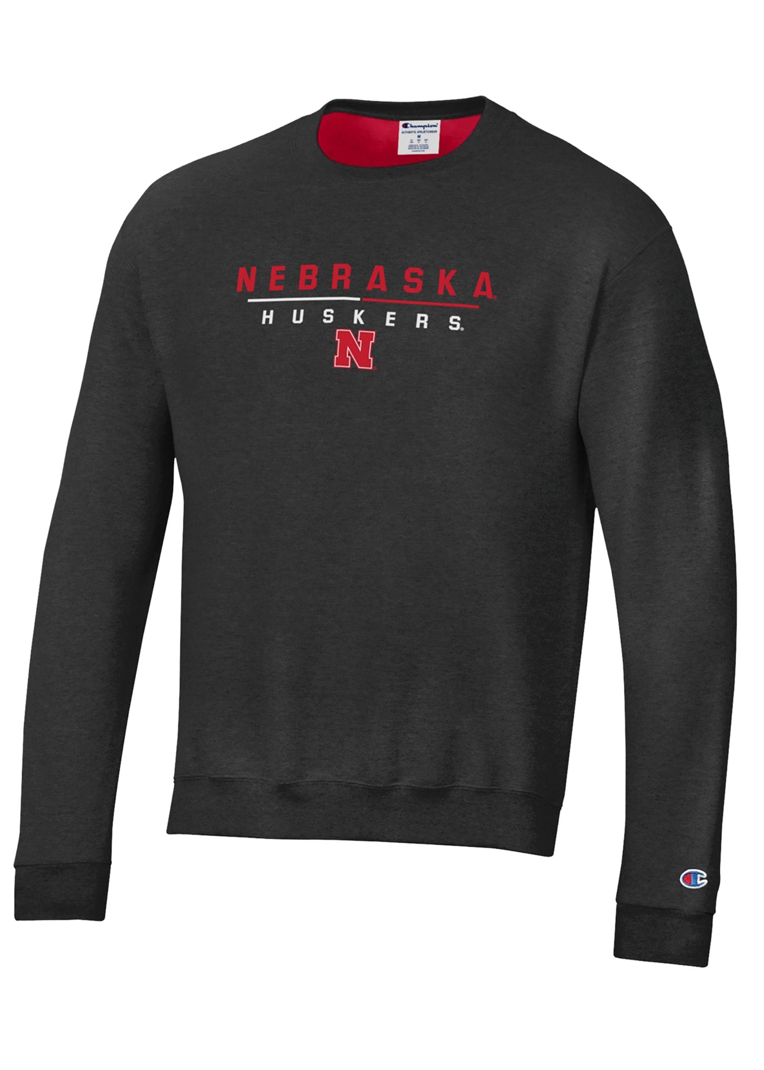 Line-Stack Nebraska Crewneck Sweatshirt