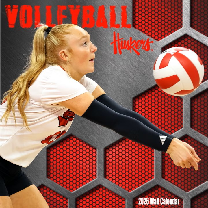 2026 Nebraska Husker Volleyball Calendar