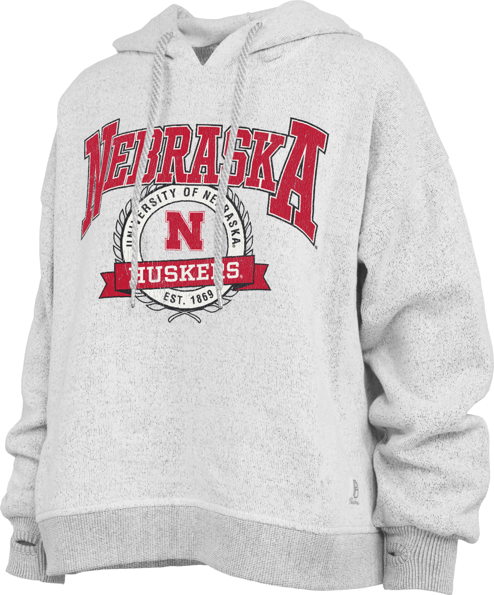 Women's Nebraska Huskers Gibraltar Salina Fleece Hoodie