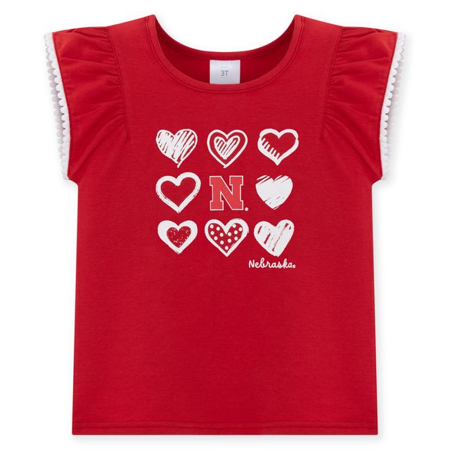 ZooZatZ Toddler Girls Ruffle Tank Top